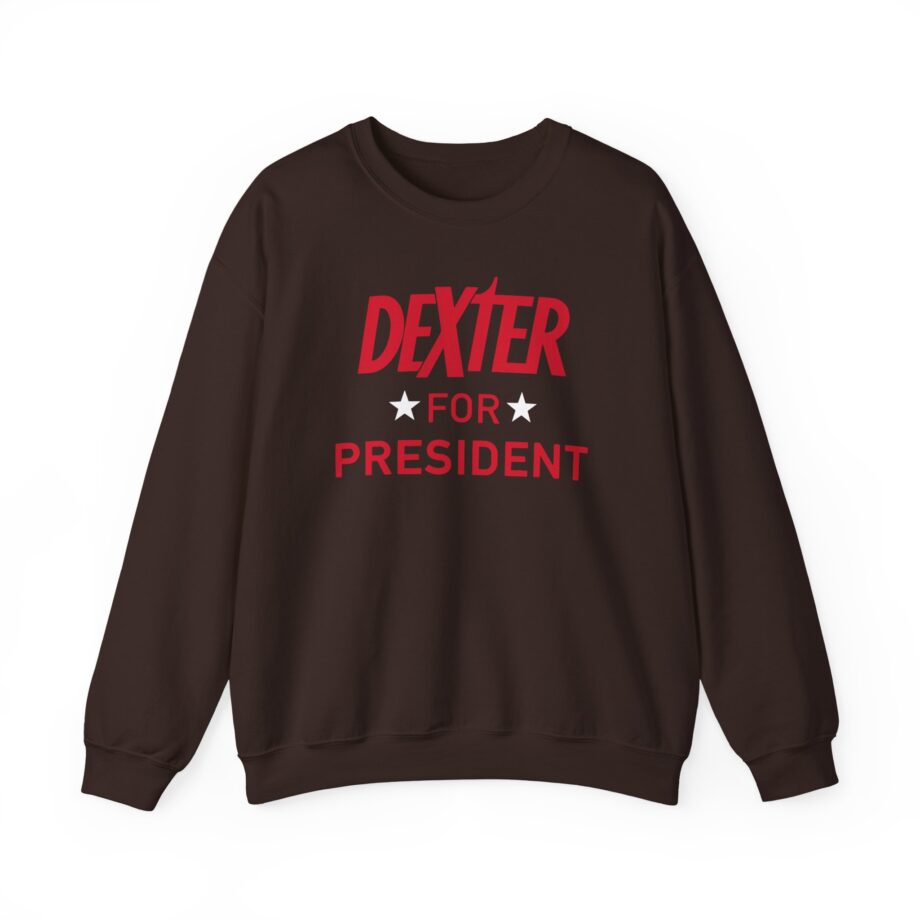 Dexter For President Unisex Heavy Blend™ Crewneck Sweatshirt