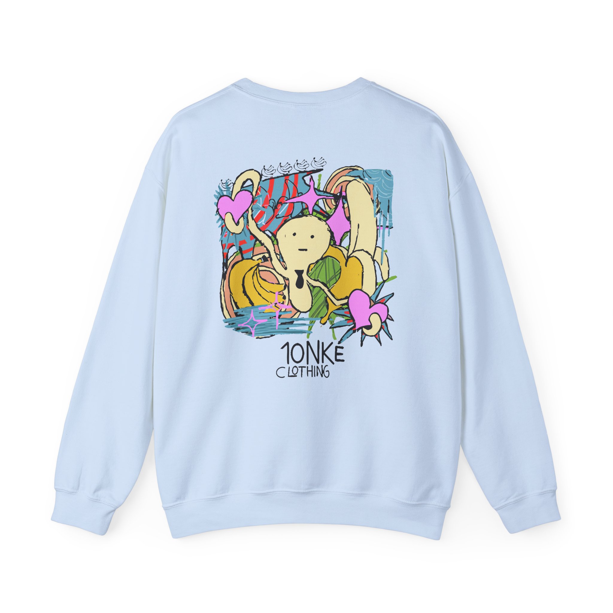 Spoonkid Basquiat Monke Unisex Heavy Blendâ„¢ Crewneck Sweatshirt