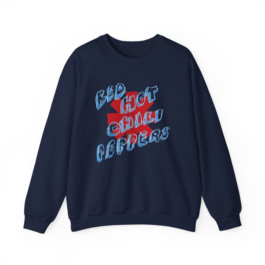 Red Hot Chili Peppers Scribbled Logo Unisex Heavy Blend™ Crewneck Sweatshirt