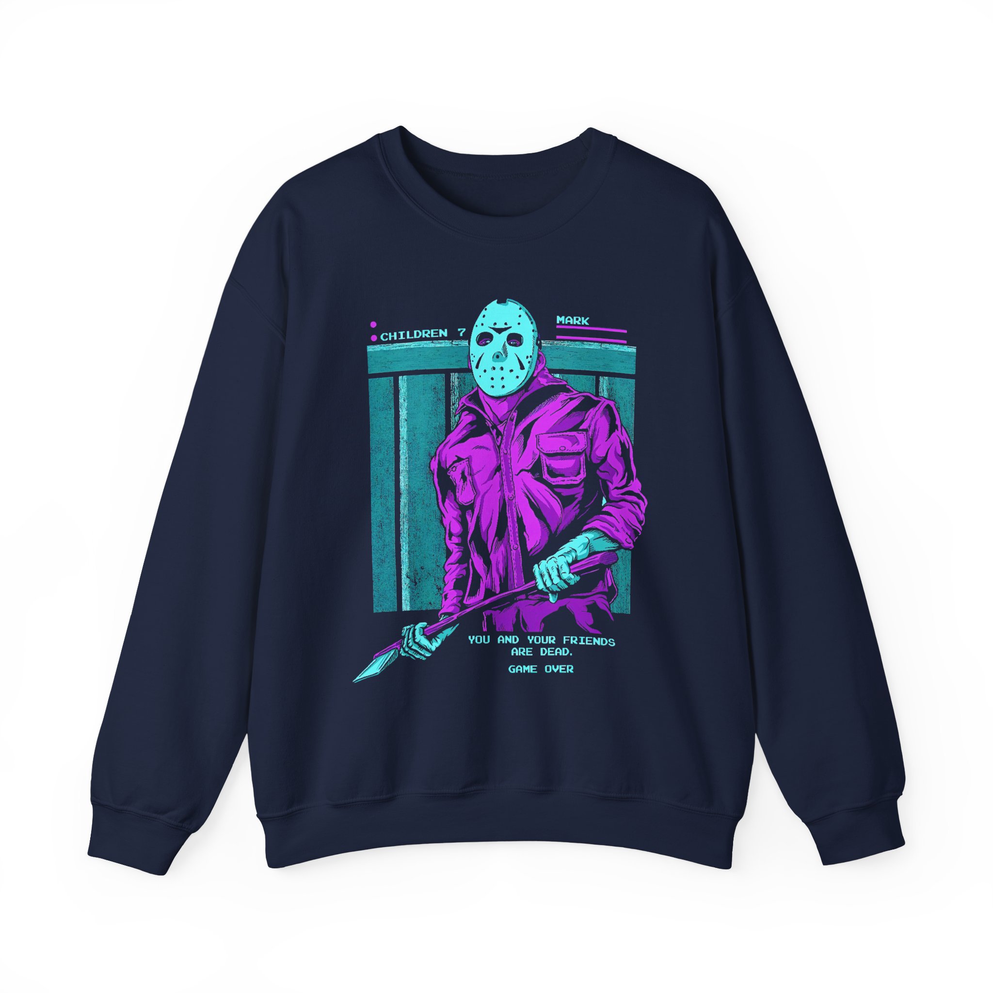 Dashiexp You and Your Friends Are Dead Game Over Unisex Heavy Blendâ„¢ Crewneck Sweatshirt