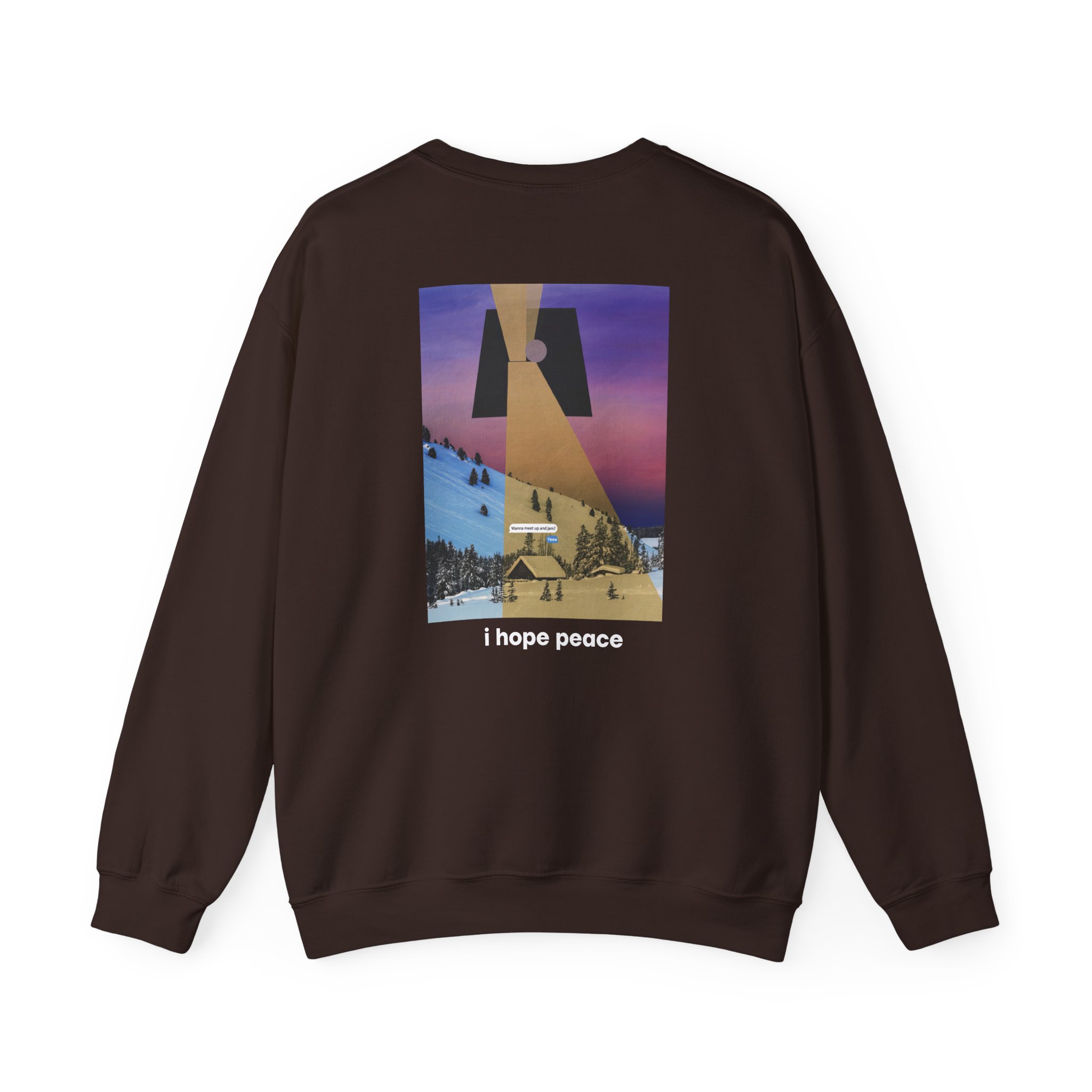 Chon I Hope Peace Unisex Heavy Blendâ„¢ Crewneck Sweatshirt