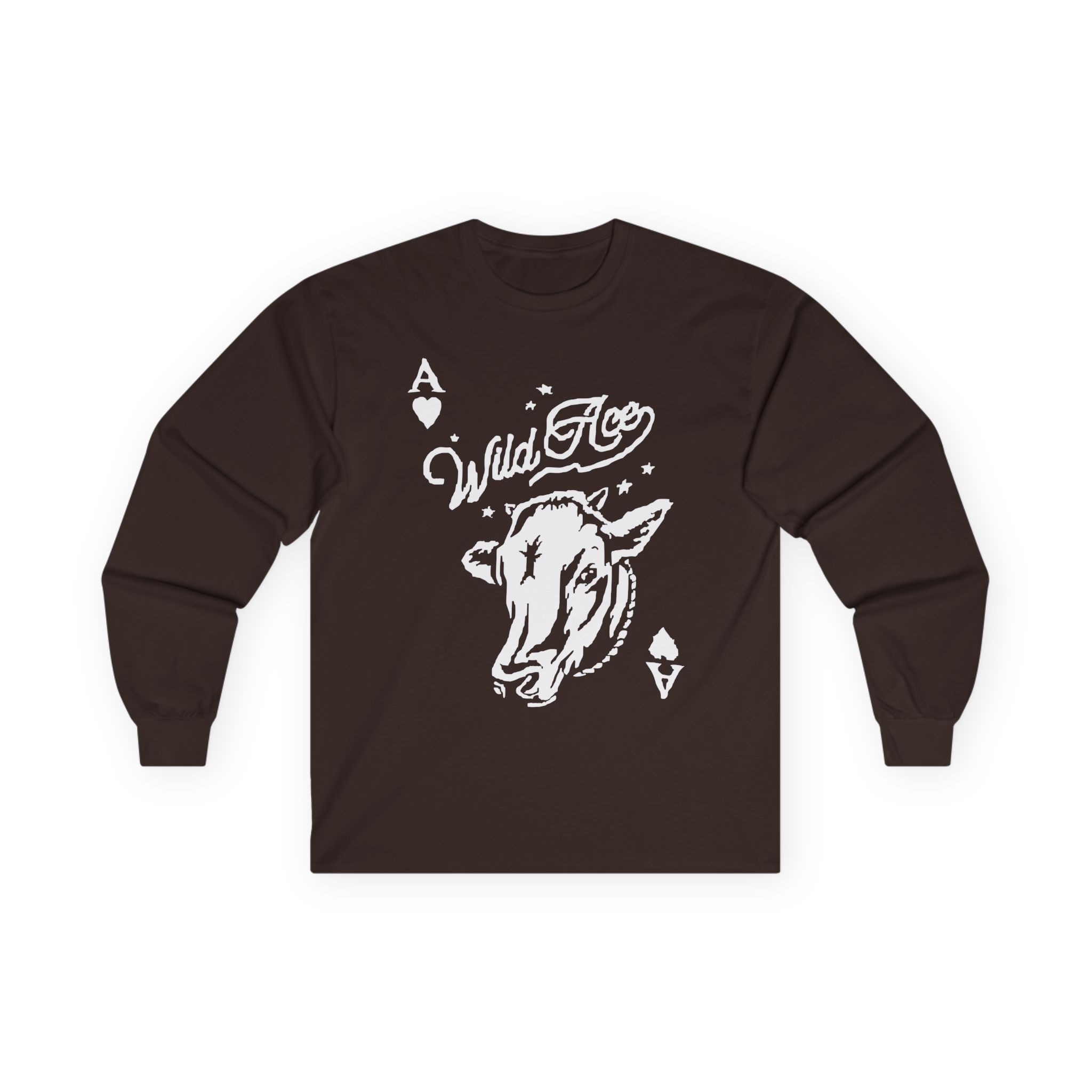 Kallmekris Wild Ace Knit Unisex Ultra Cotton Long Sleeve Tee