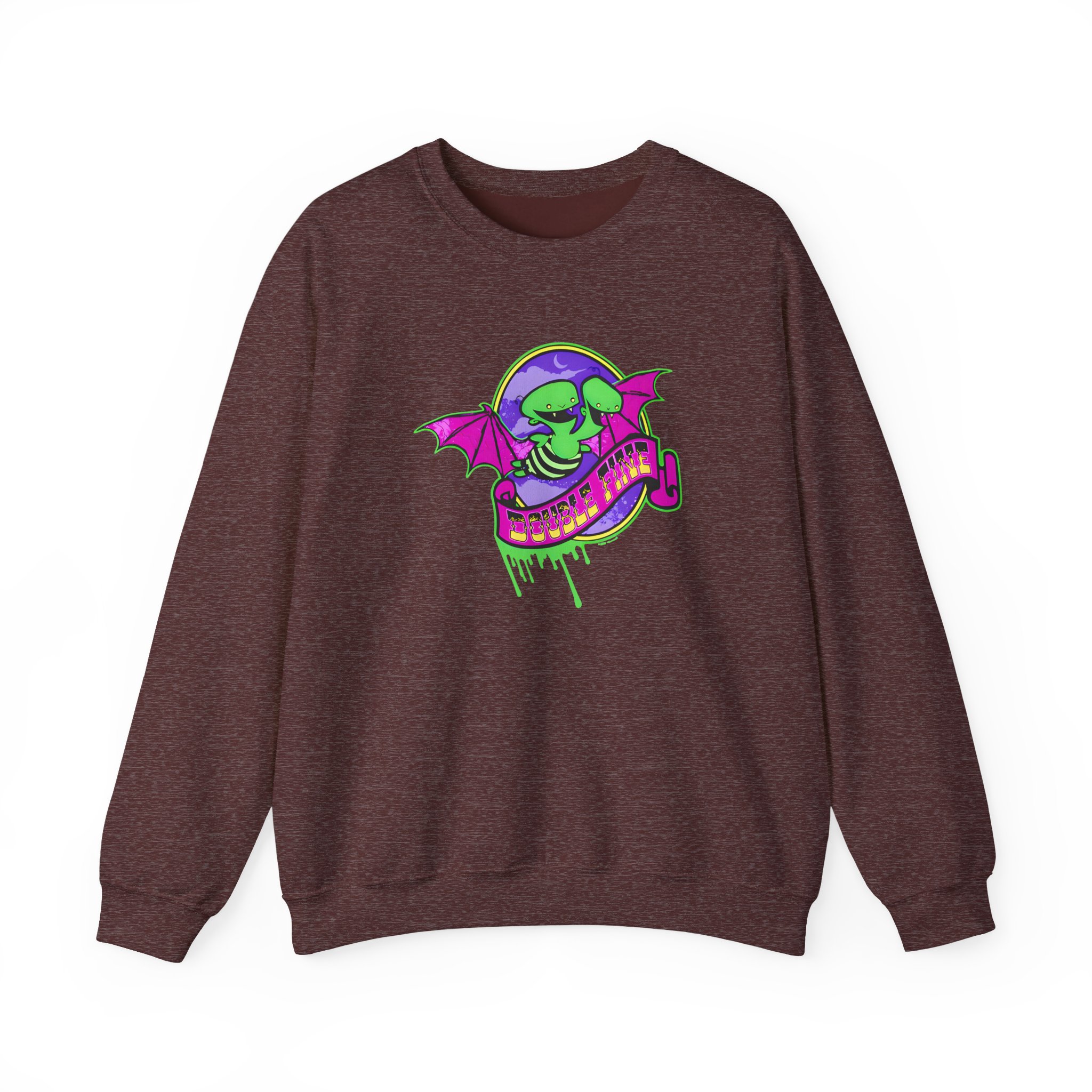 Double Fine Halloween Unisex Heavy Blendâ„¢ Crewneck Sweatshirt