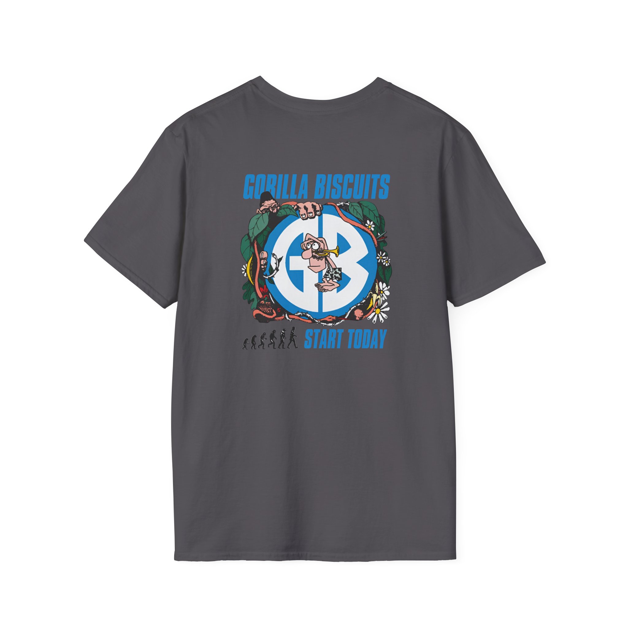 Gorilla Biscuits Jungle Unisex Softstyle T-Shirt