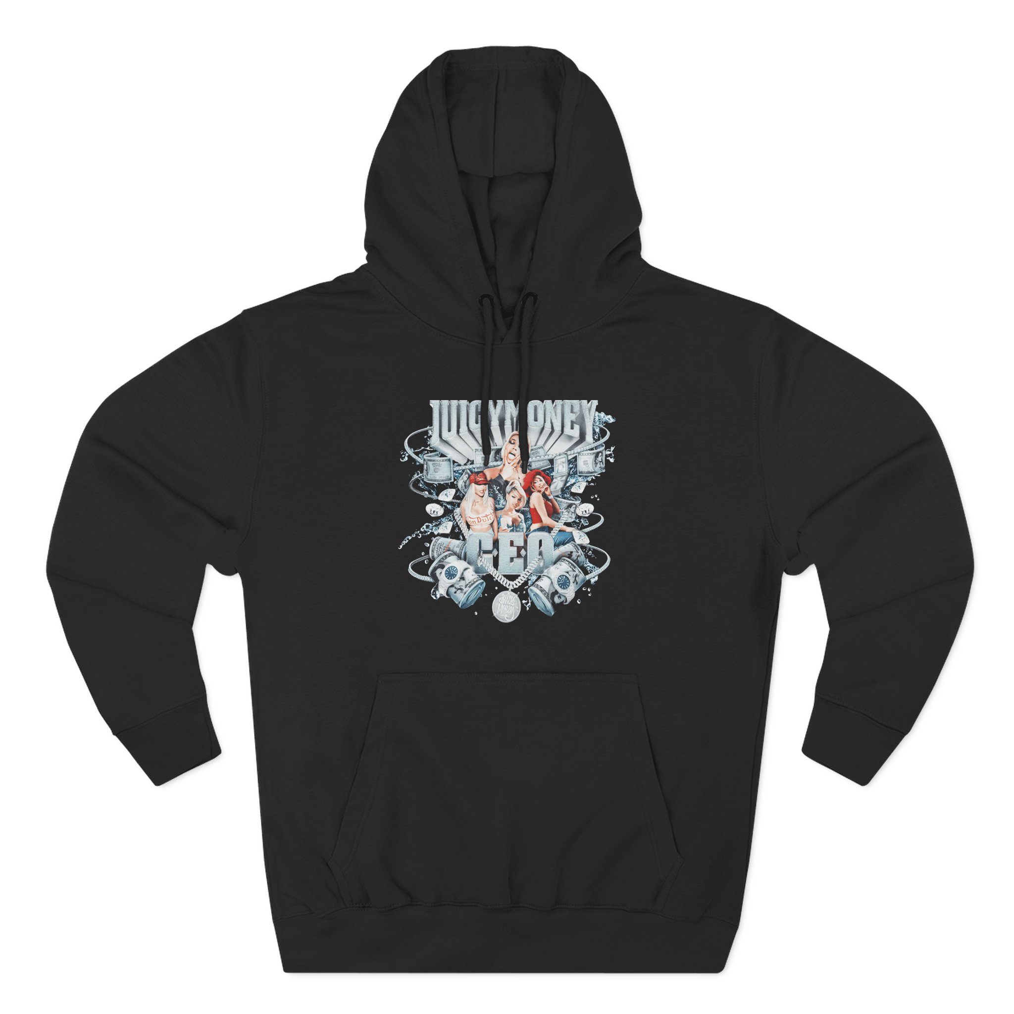 Shirin David Bitches Need Rap Ltd. Cd Three-Panel Fleece Hoodie