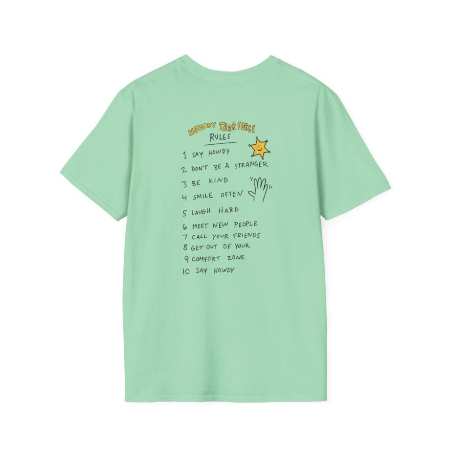 Ryan Trahan Howdy Task Force Unisex Softstyle T-Shirt
