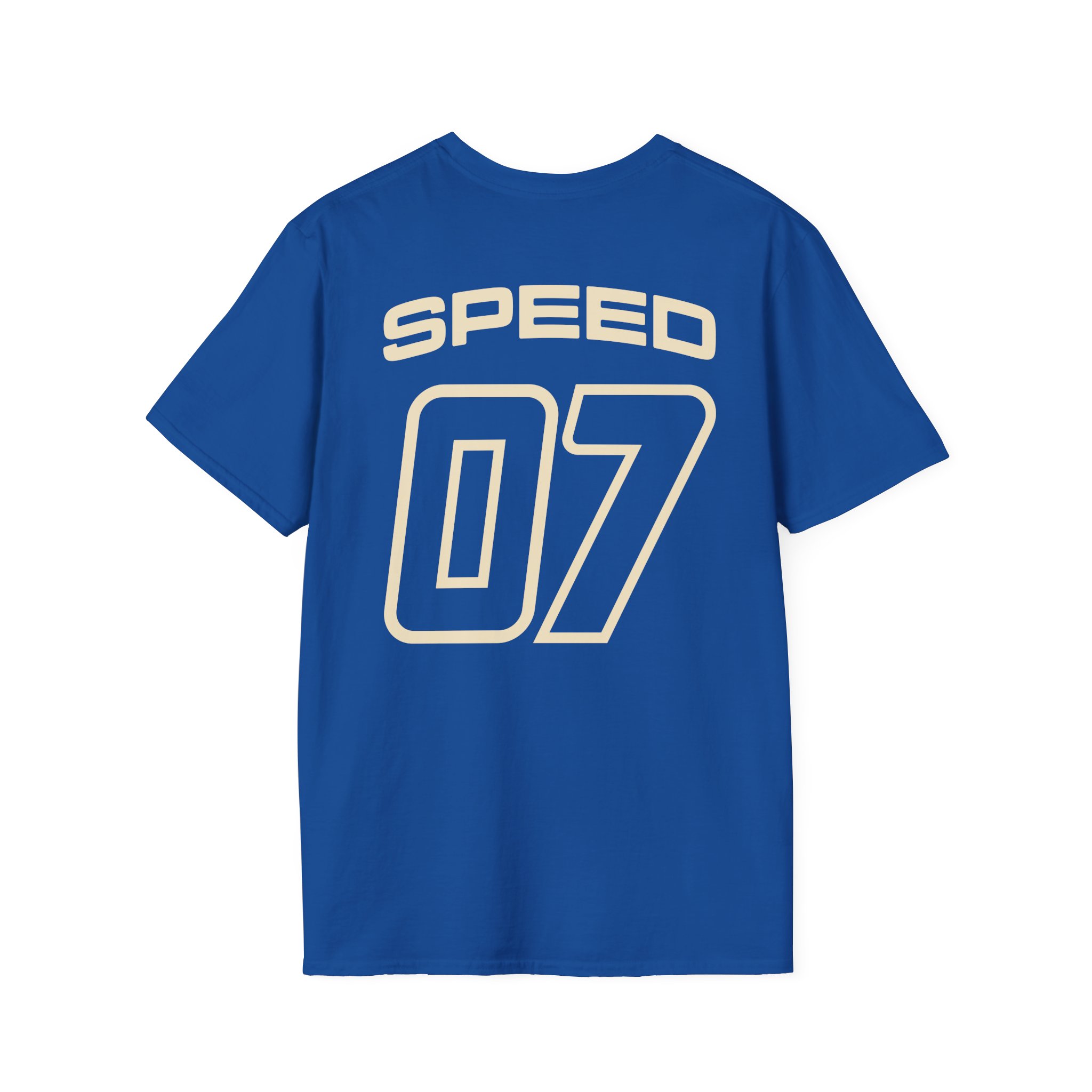 Ishowspeed Racing Royal Unisex Softstyle T-Shirt