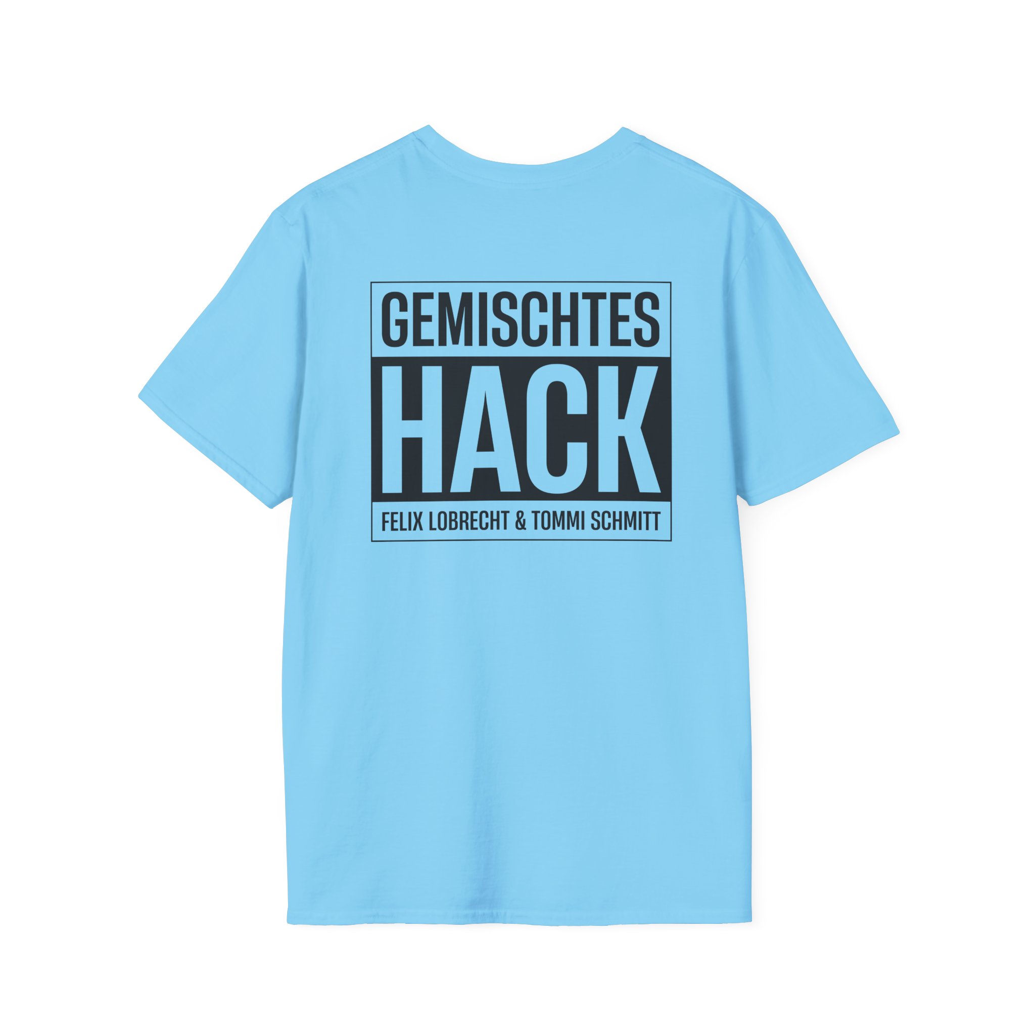 Gemischtes Hack Logo Unisex Softstyle T-Shirt