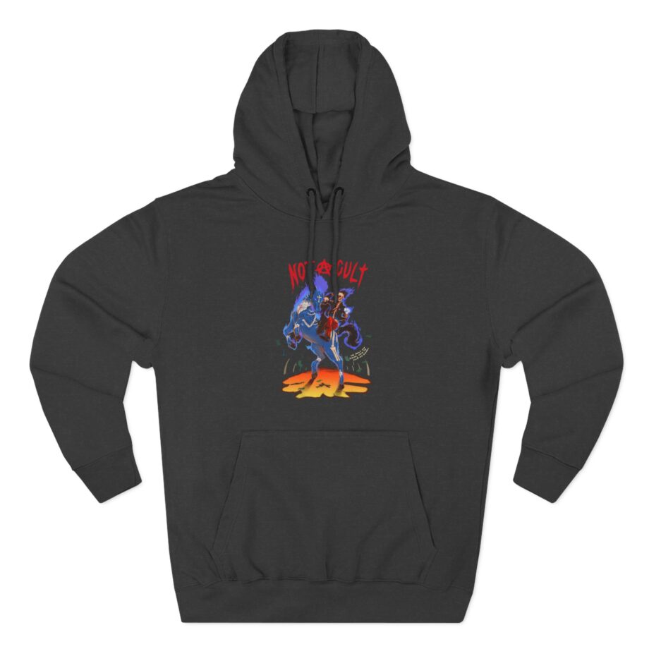 Saint Jhn Horse Stampede Three-Panel Fleece Hoodie