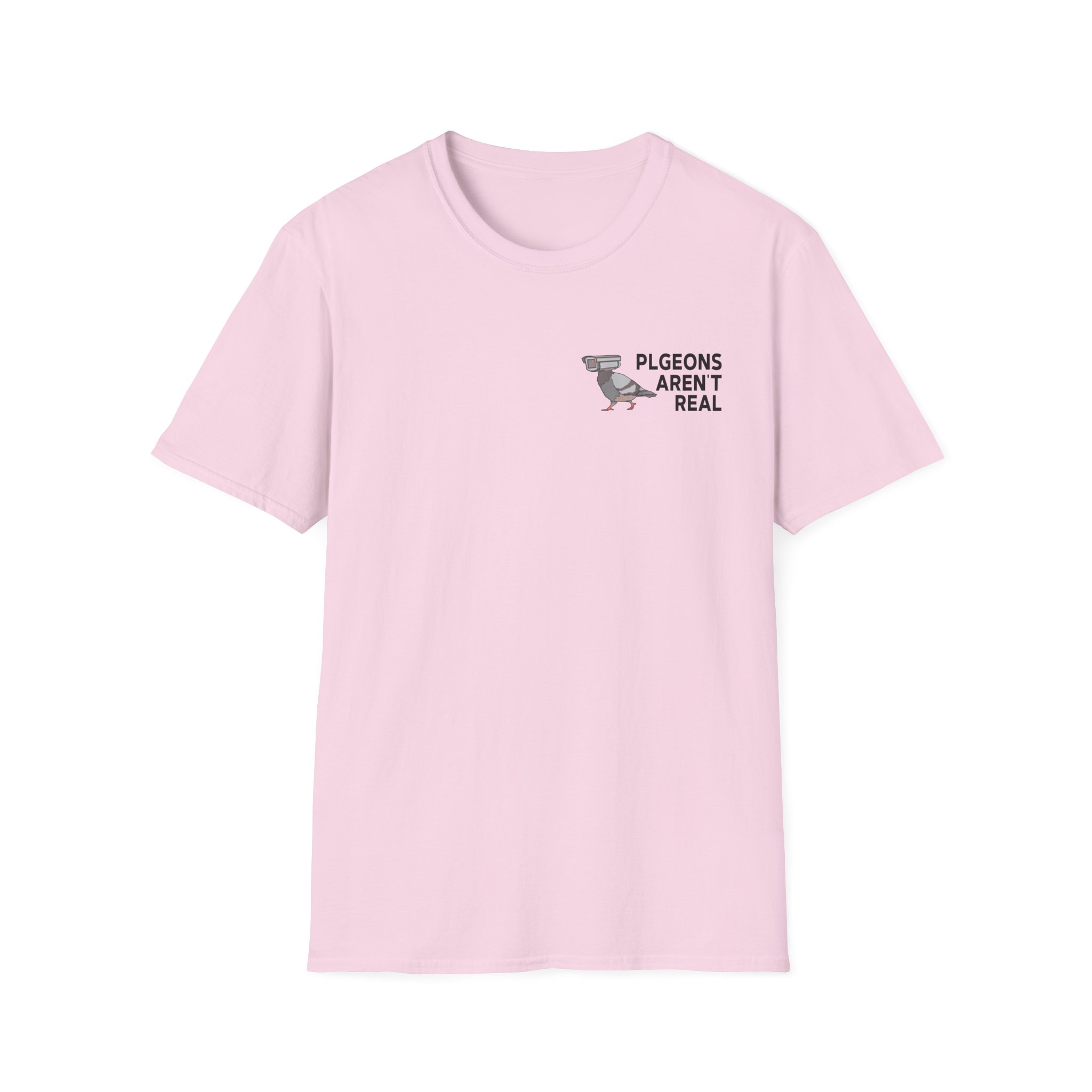 Birds Arent Real Unisex Softstyle T-Shirt