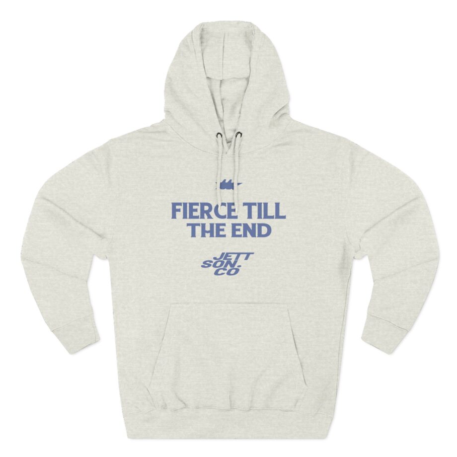 Jett Lawrenc Fierce Till the End Three-Panel Fleece Hoodie