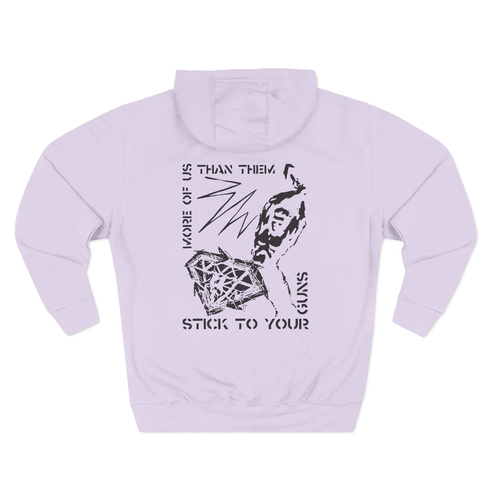 Stick to Your Guns Shatter Three-Panel Fleece Hoodie