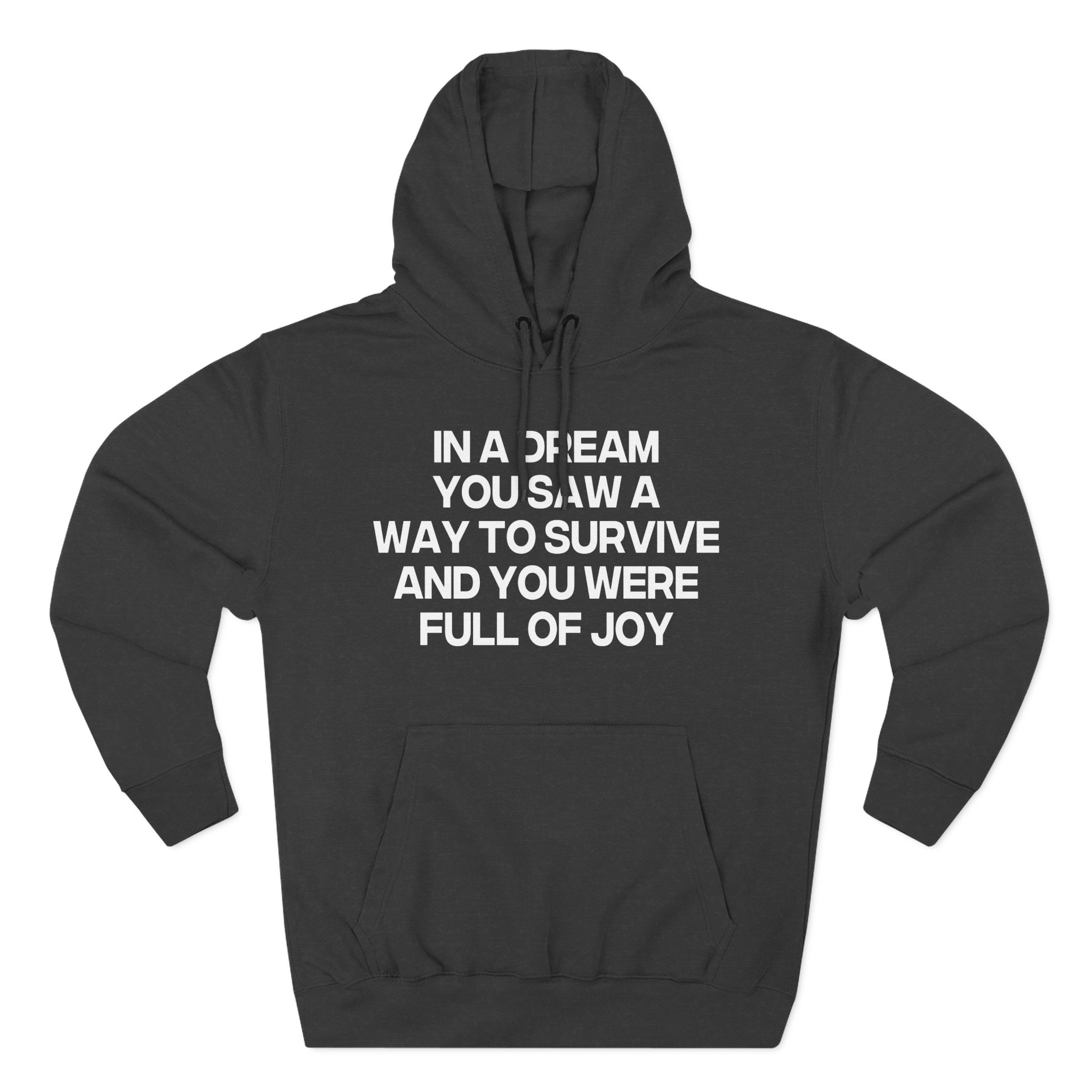 1992 Jenny Holzer Three-Panel Fleece Hoodie