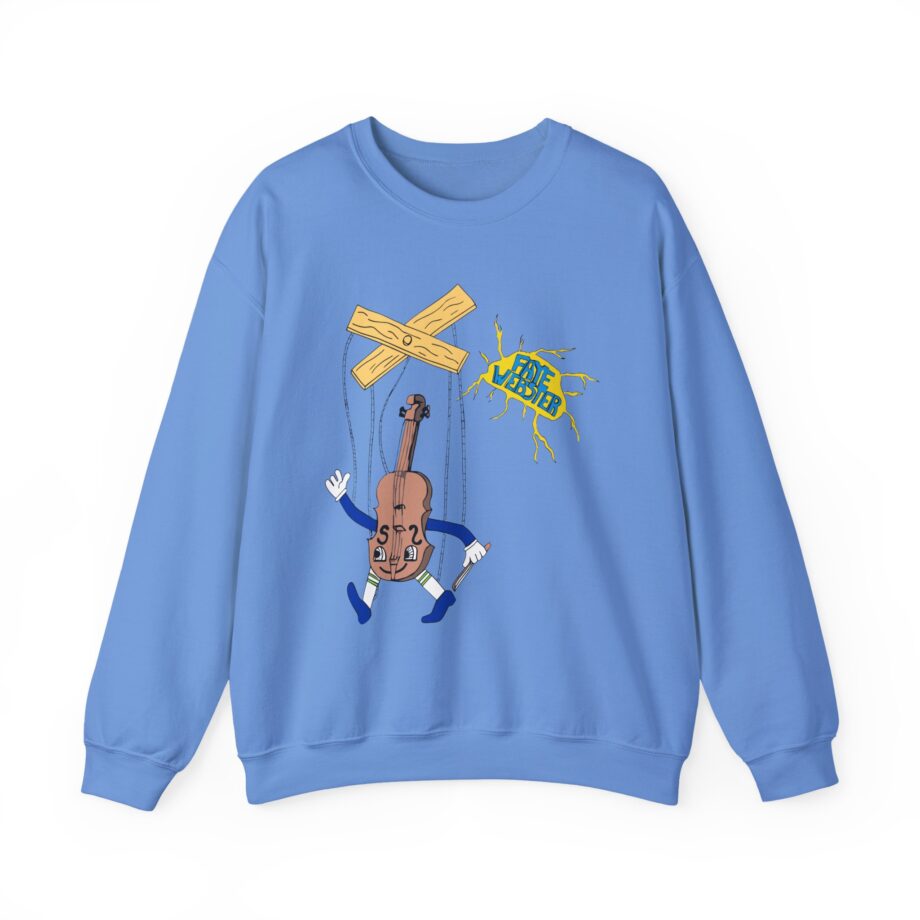 Faye Webster Felt Tip Unisex Heavy Blend™ Crewneck Sweatshirt