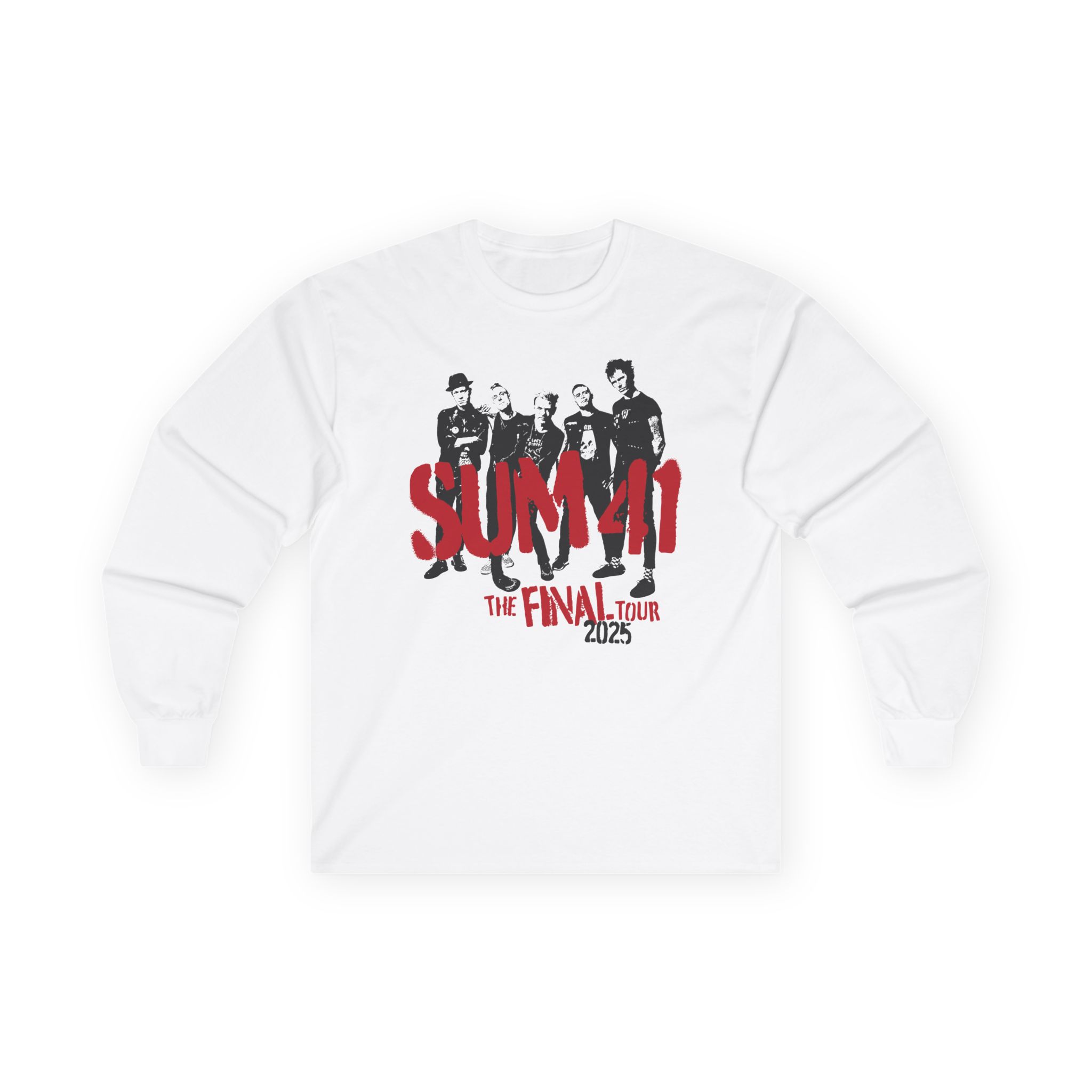 Sum 41 the Final Tour Unisex Ultra Cotton Long Sleeve Tee