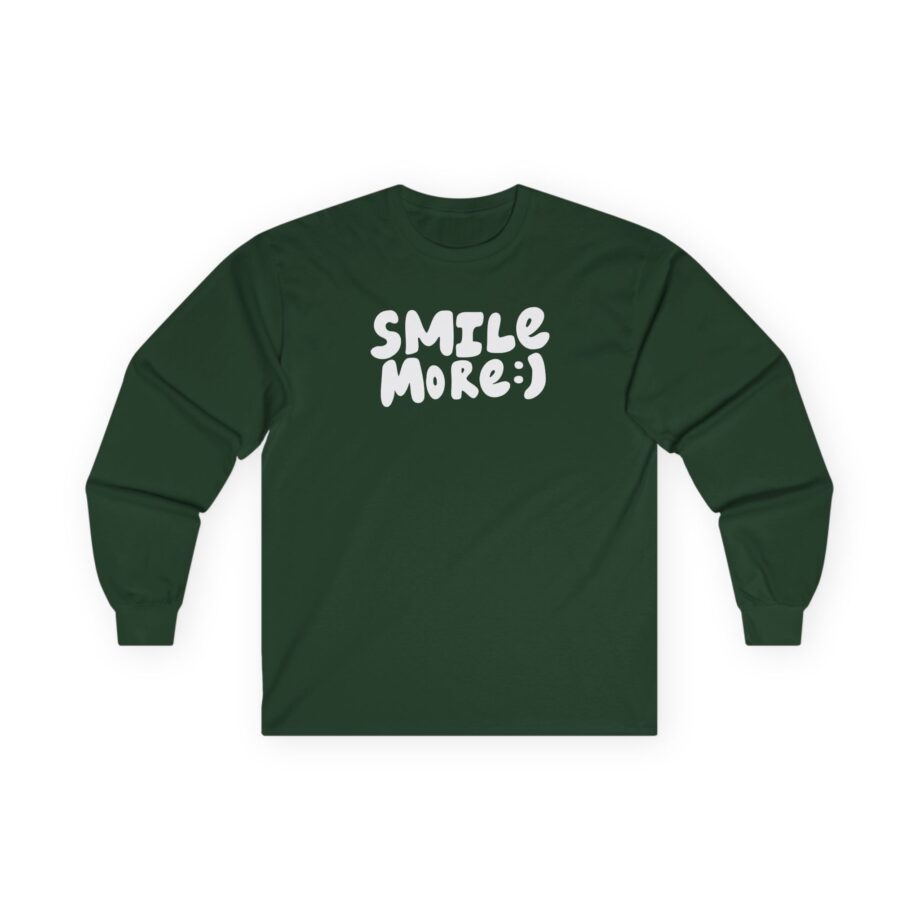 Roman Atwood Smile More Unisex Ultra Cotton Long Sleeve Tee