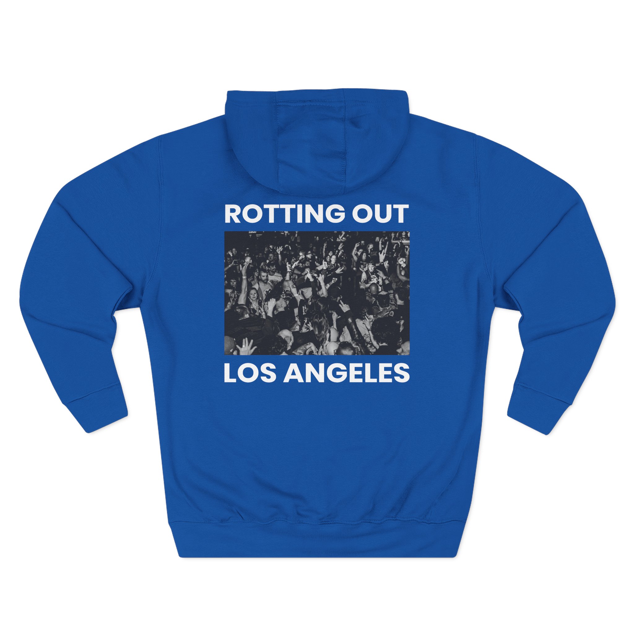 Rotting Out  Los Angeles Three-Panel Fleece Hoodie