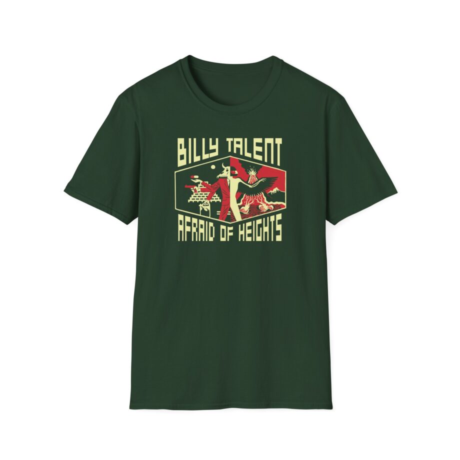 Billy Talent Afraid of Heights Unisex Softstyle T-Shirt