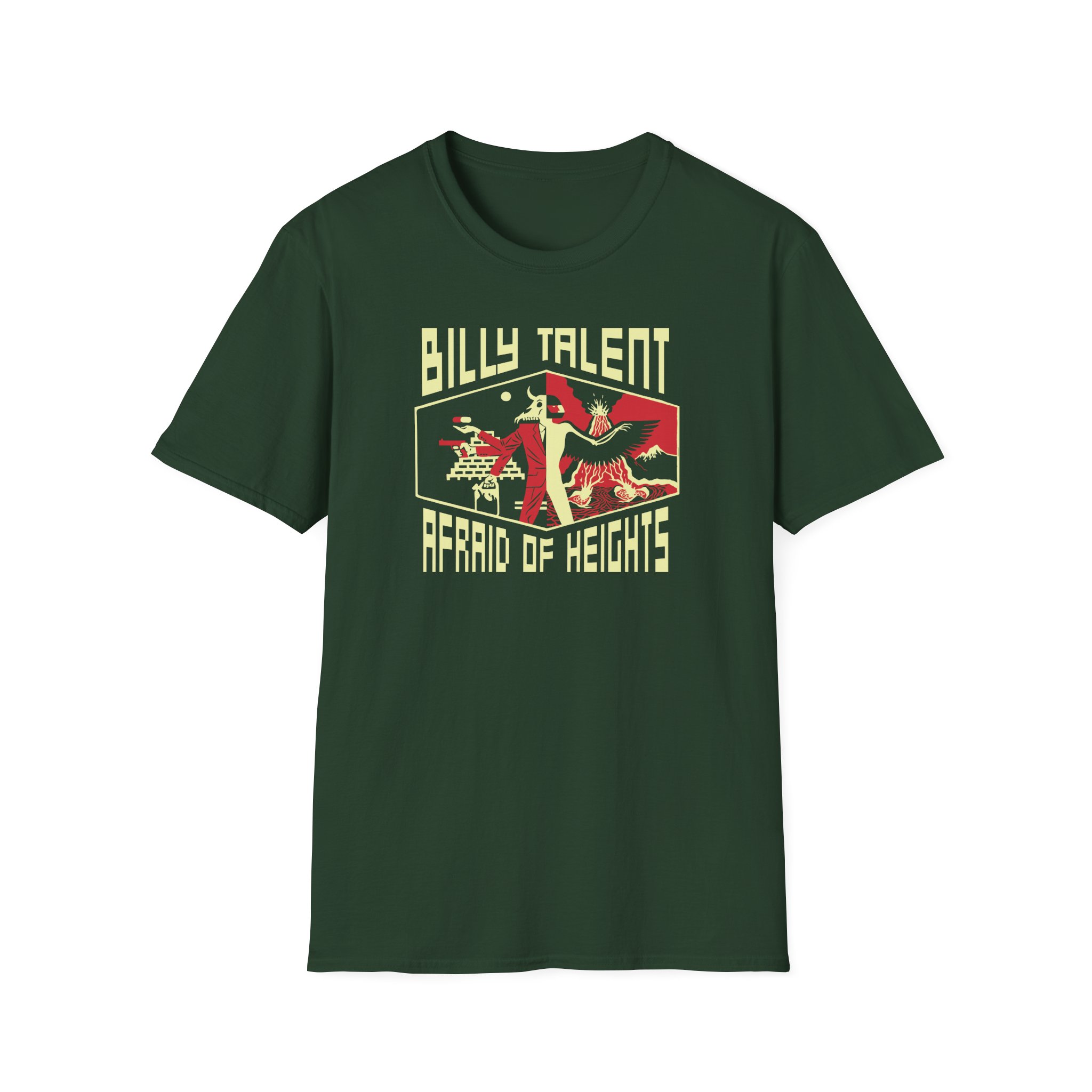 Billy Talent Afraid of Heights Unisex Softstyle T-Shirt