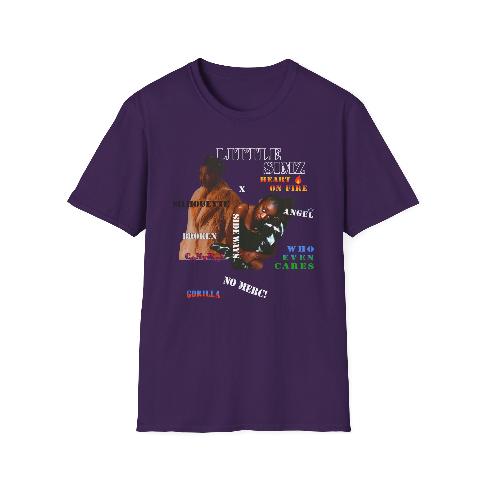 Little Simz Photo Collage Unisex Softstyle T-Shirt