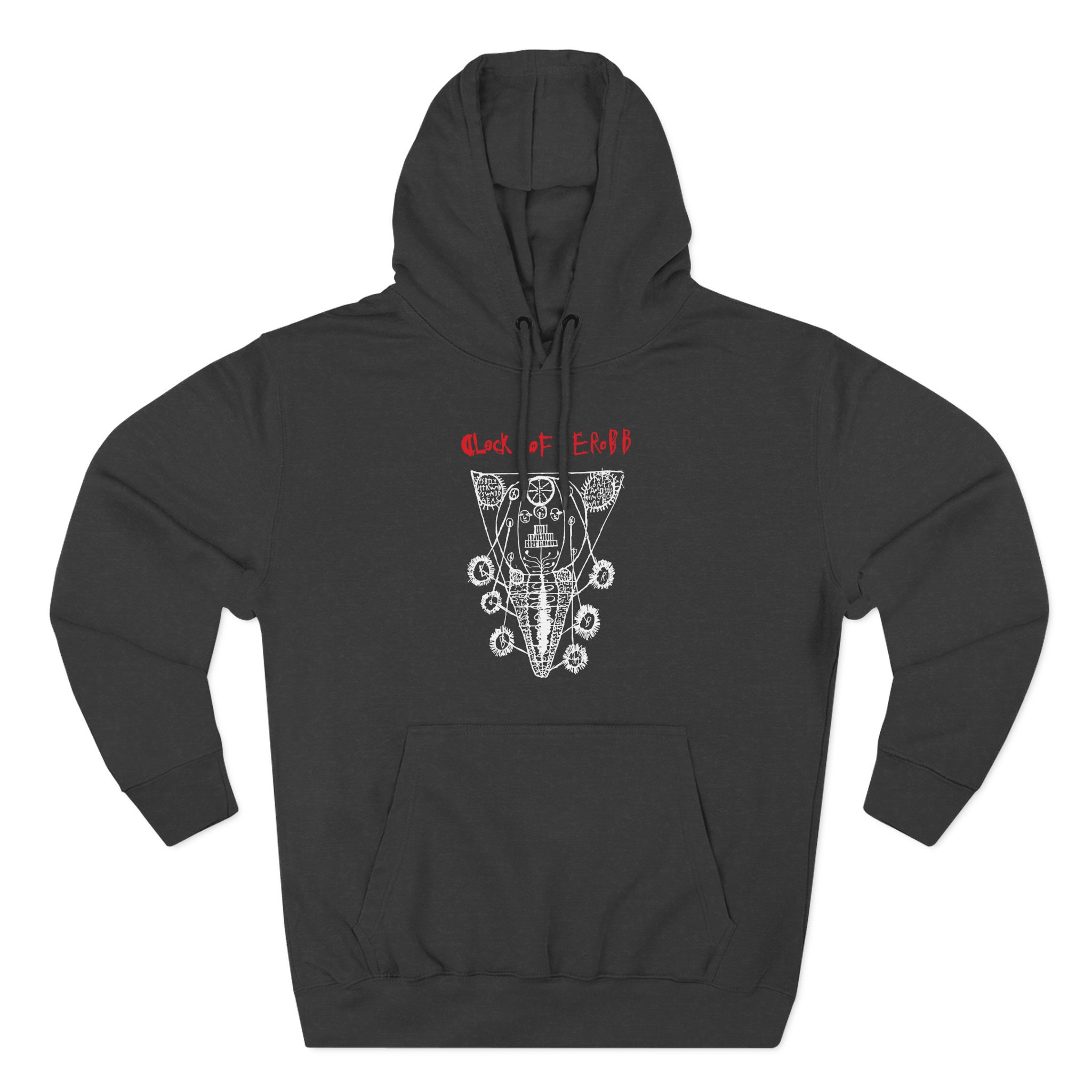 Erobb221 Three-Panel Fleece Hoodie