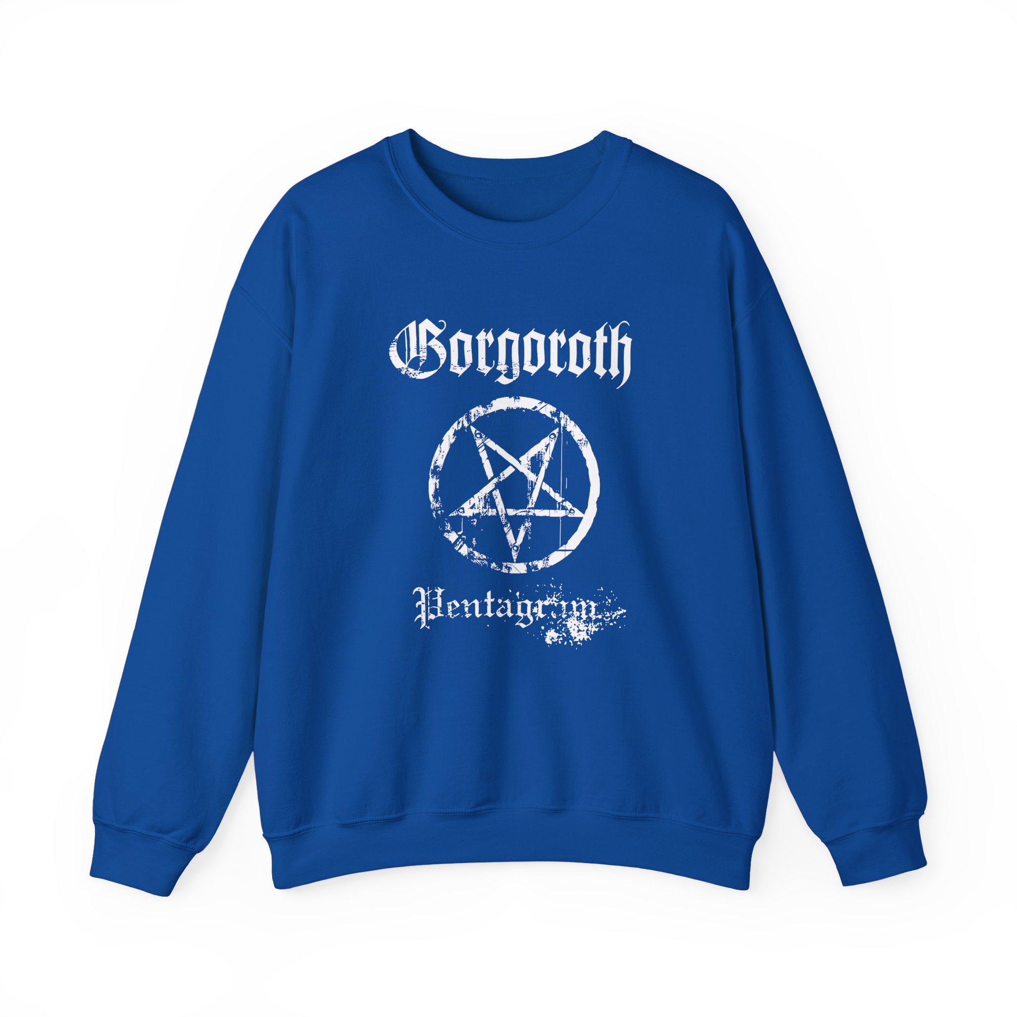 Gorgoroth Pentagram Unisex Heavy Blendâ„¢ Crewneck Sweatshirt