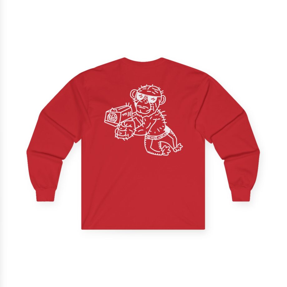 Spoonkid Detective Monke Unisex Ultra Cotton Long Sleeve Tee