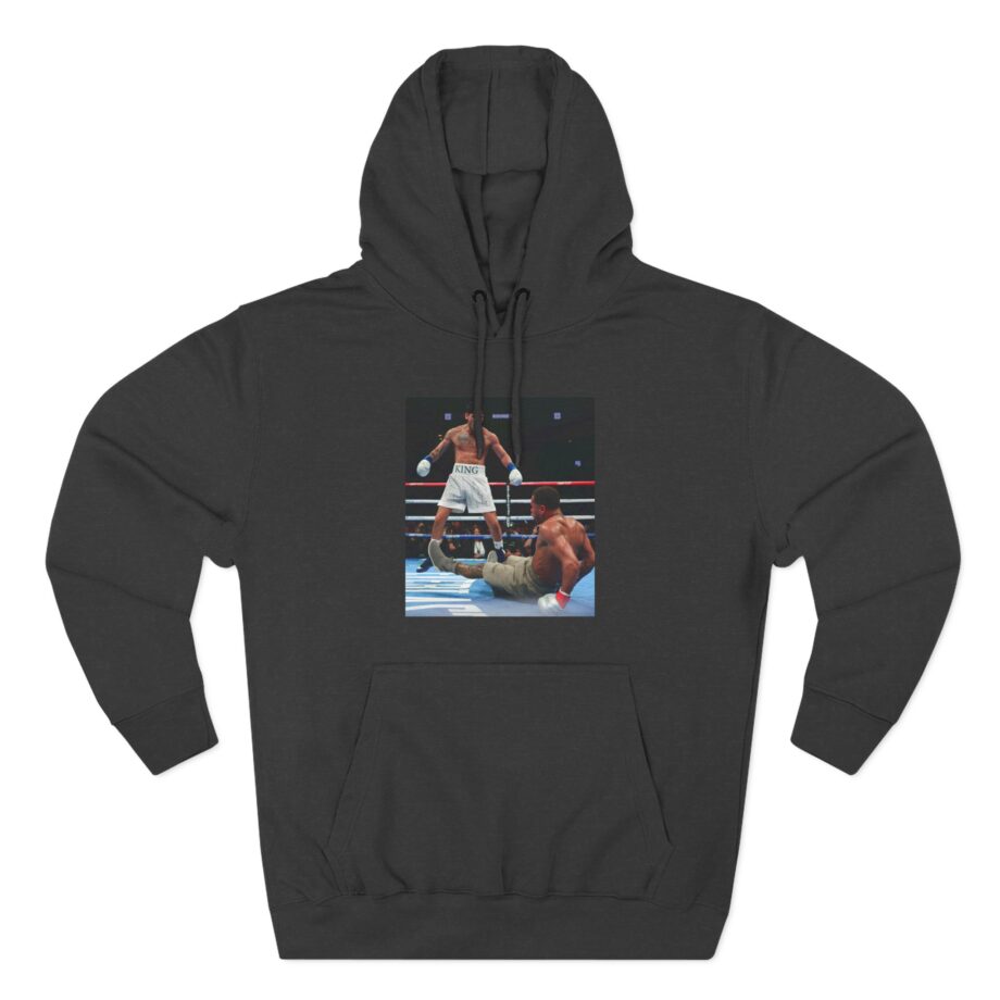 Ryan Garcia Knocks Down Devin Haney Three-Panel Fleece Hoodie