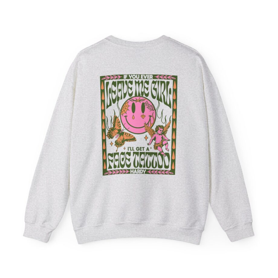 Hardy if You Ever Leave Me Unisex Heavy Blend™ Crewneck Sweatshirt