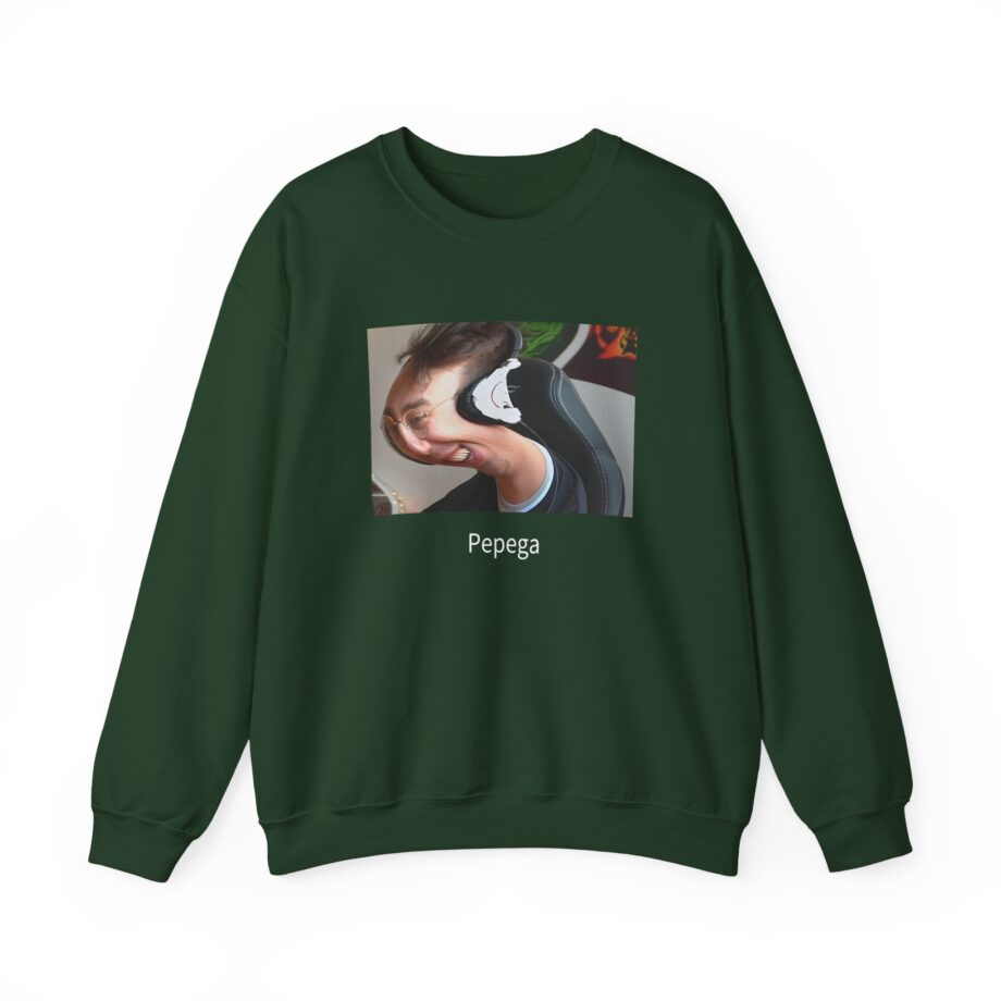 Papaplatte Pepega Unisex Heavy Blend™ Crewneck Sweatshirt
