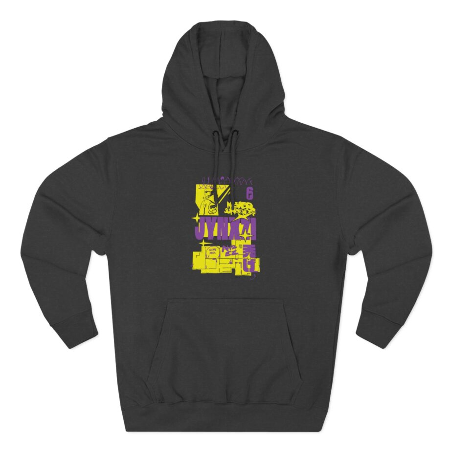 Jynxzi Three-Panel Fleece Hoodie