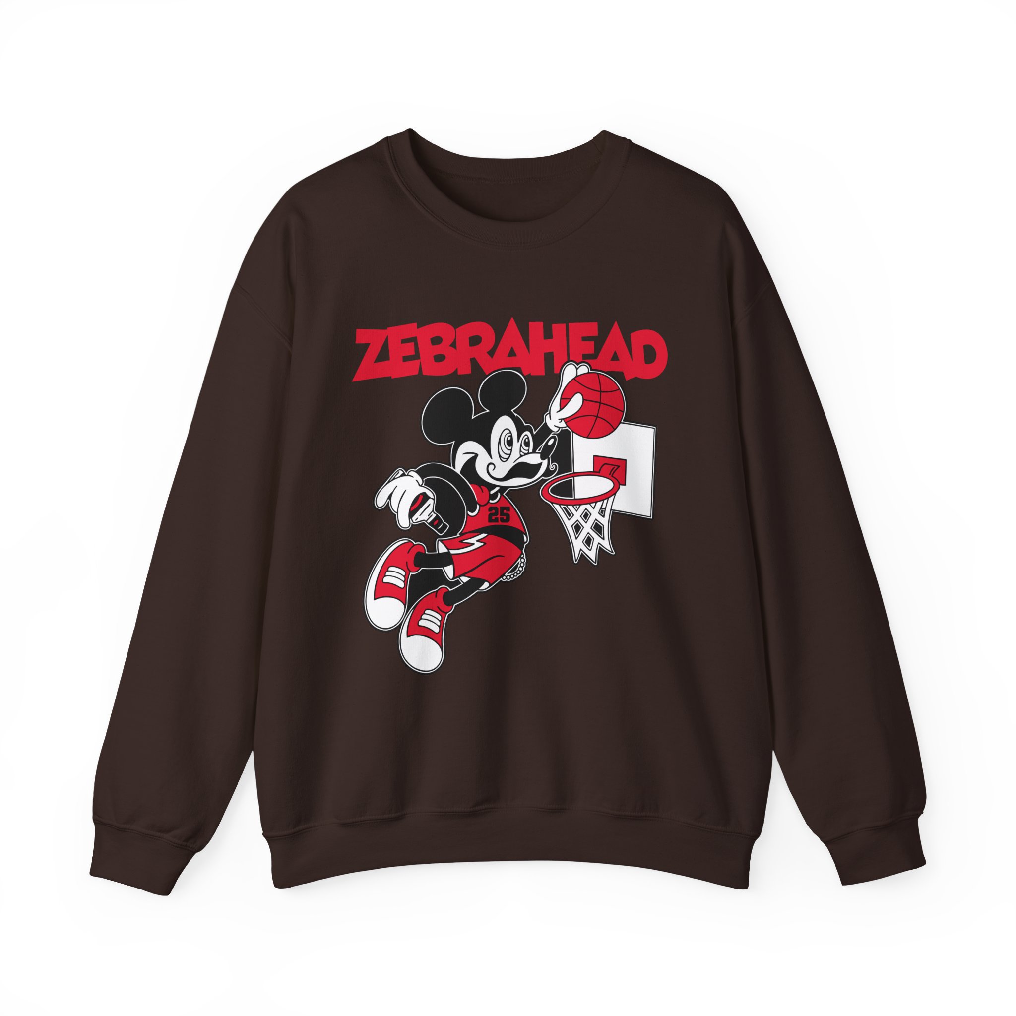 Zebrahead Mickey Unisex Heavy Blendâ„¢ Crewneck Sweatshirt