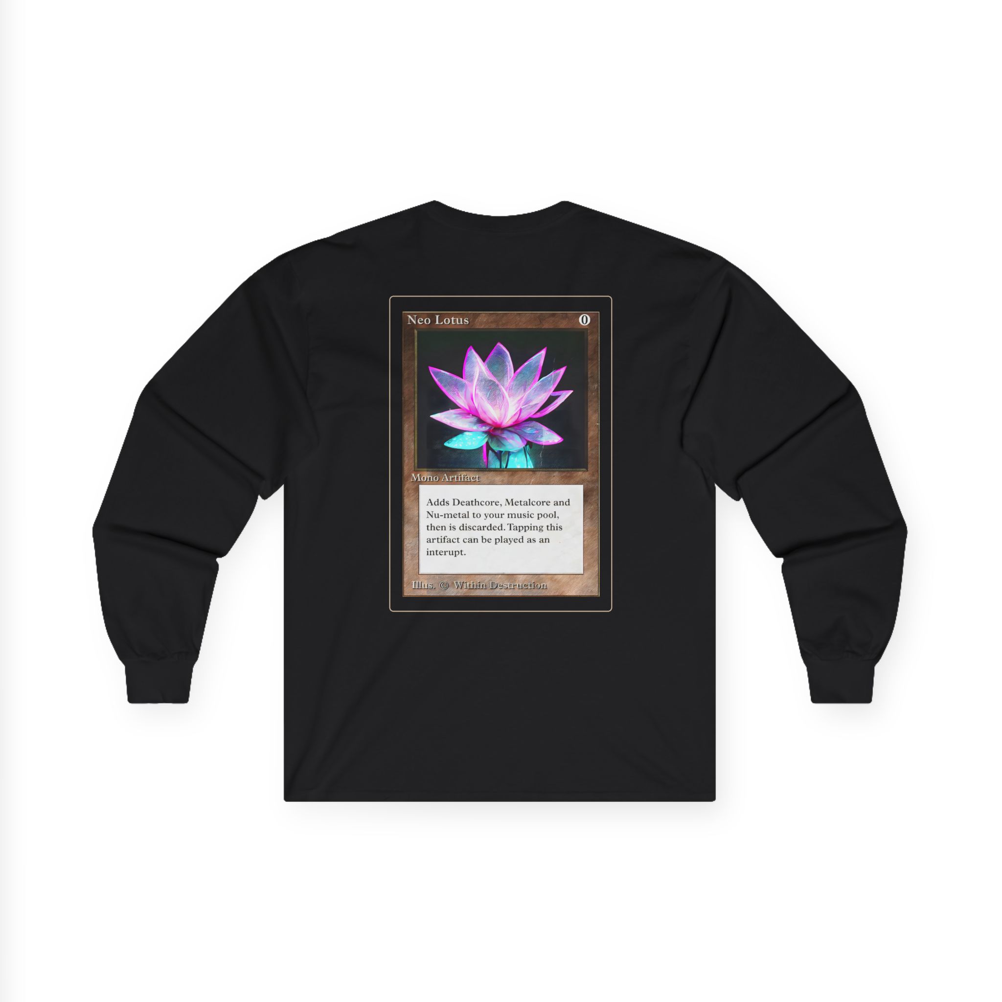 Within Destruction Neo Lotus x MTG Unisex Ultra Cotton Long Sleeve Tee