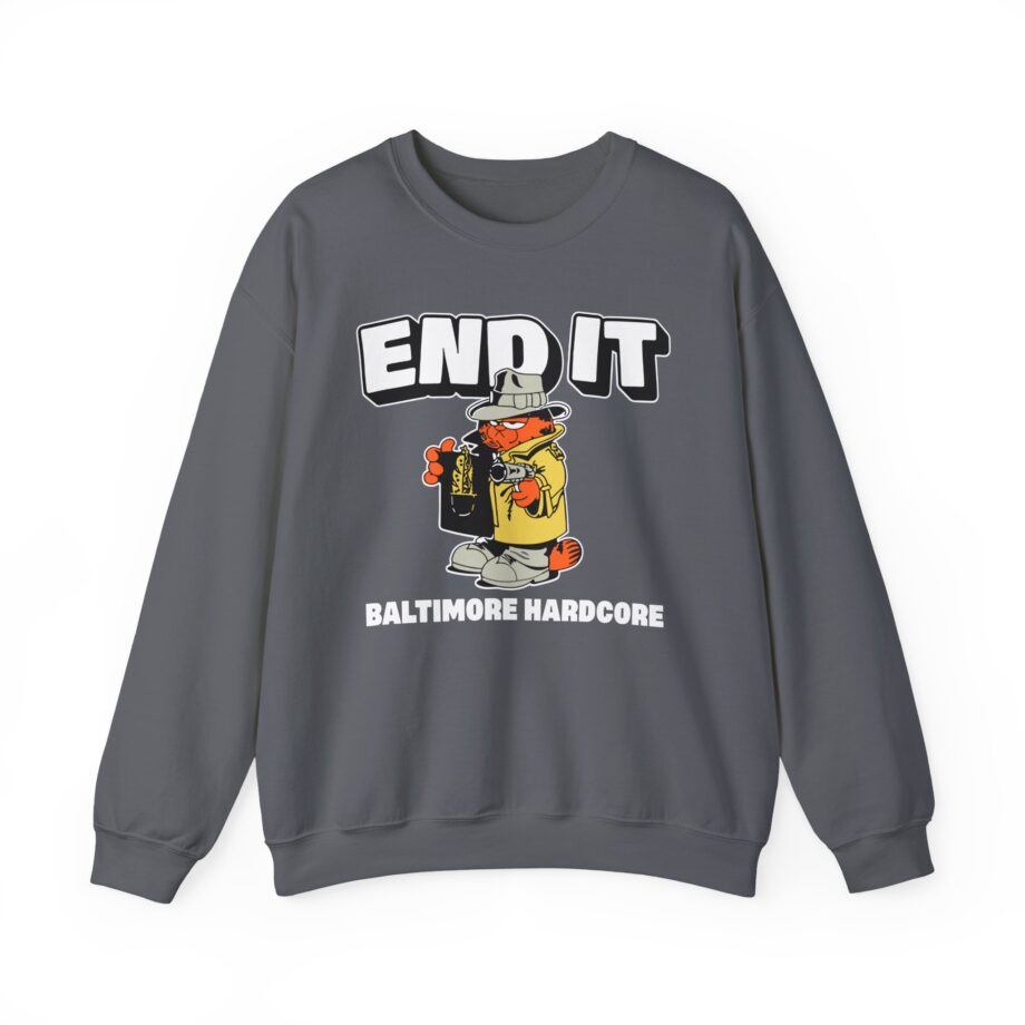 End It Baltimore Hardcore Unisex Heavy Blend Crewneck Sweatshirt