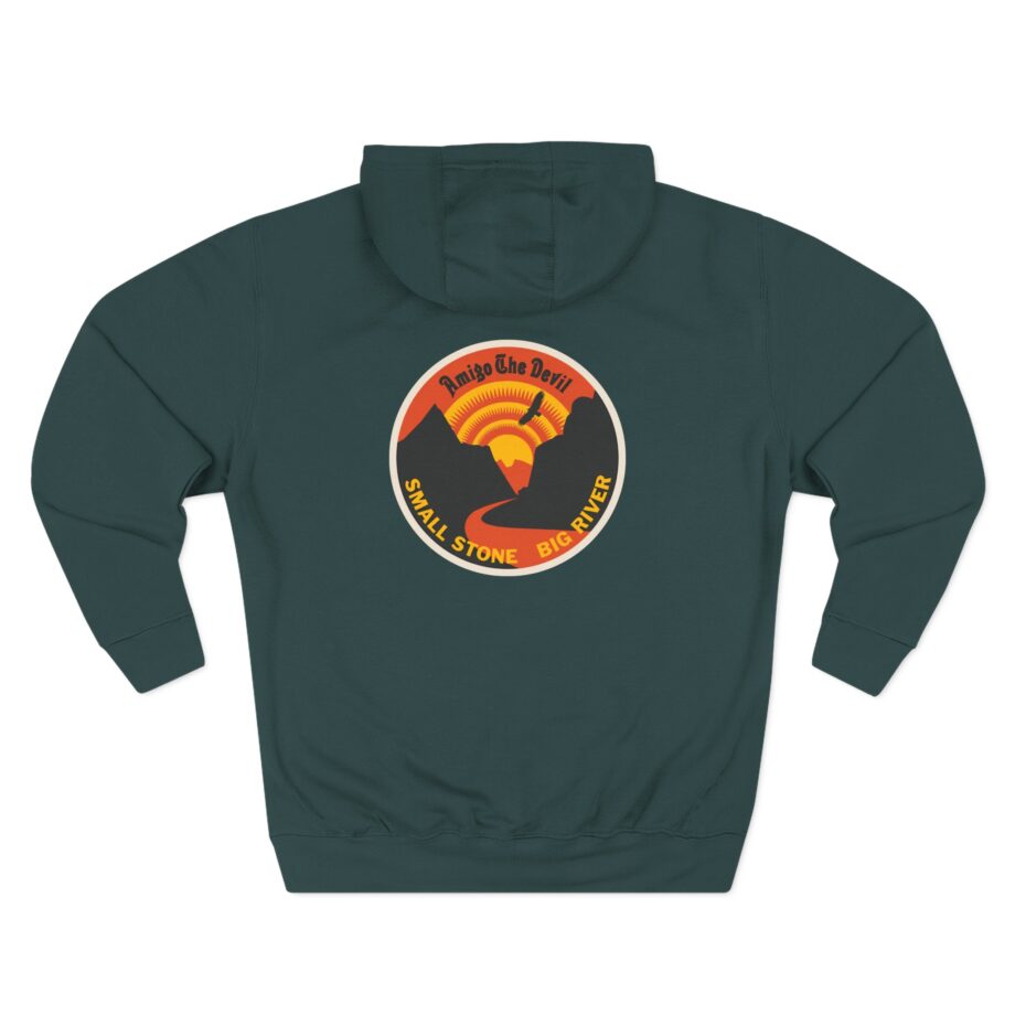 Amigo the Devil  Three-Panel Fleece Hoodie