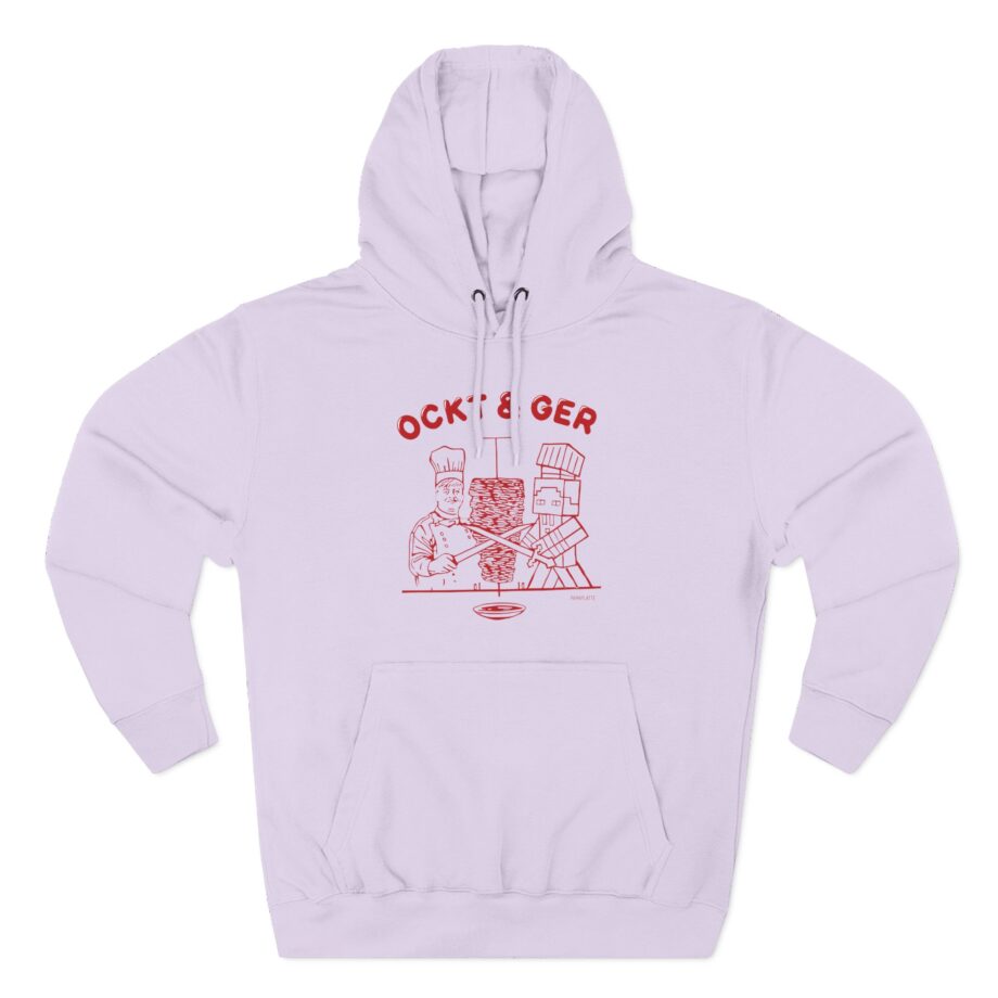 Papaplatte OCKT & GER Three-Panel Fleece Hoodie