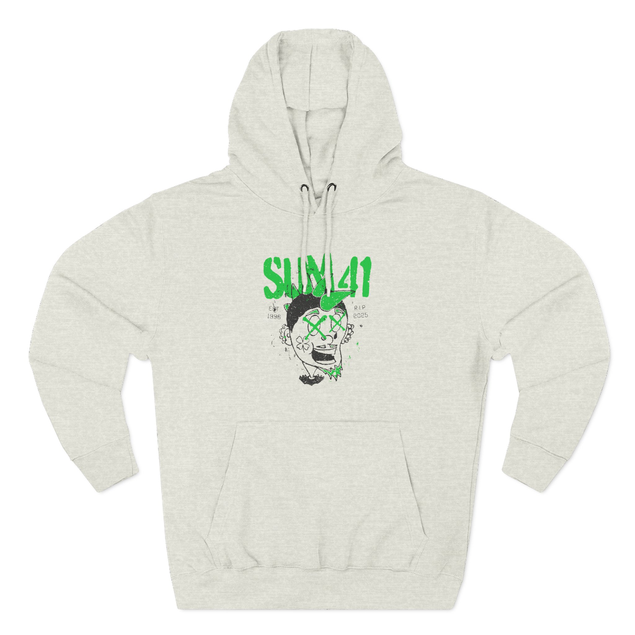 Sum 41 St. Patrick's Day Three-Panel Fleece Hoodie