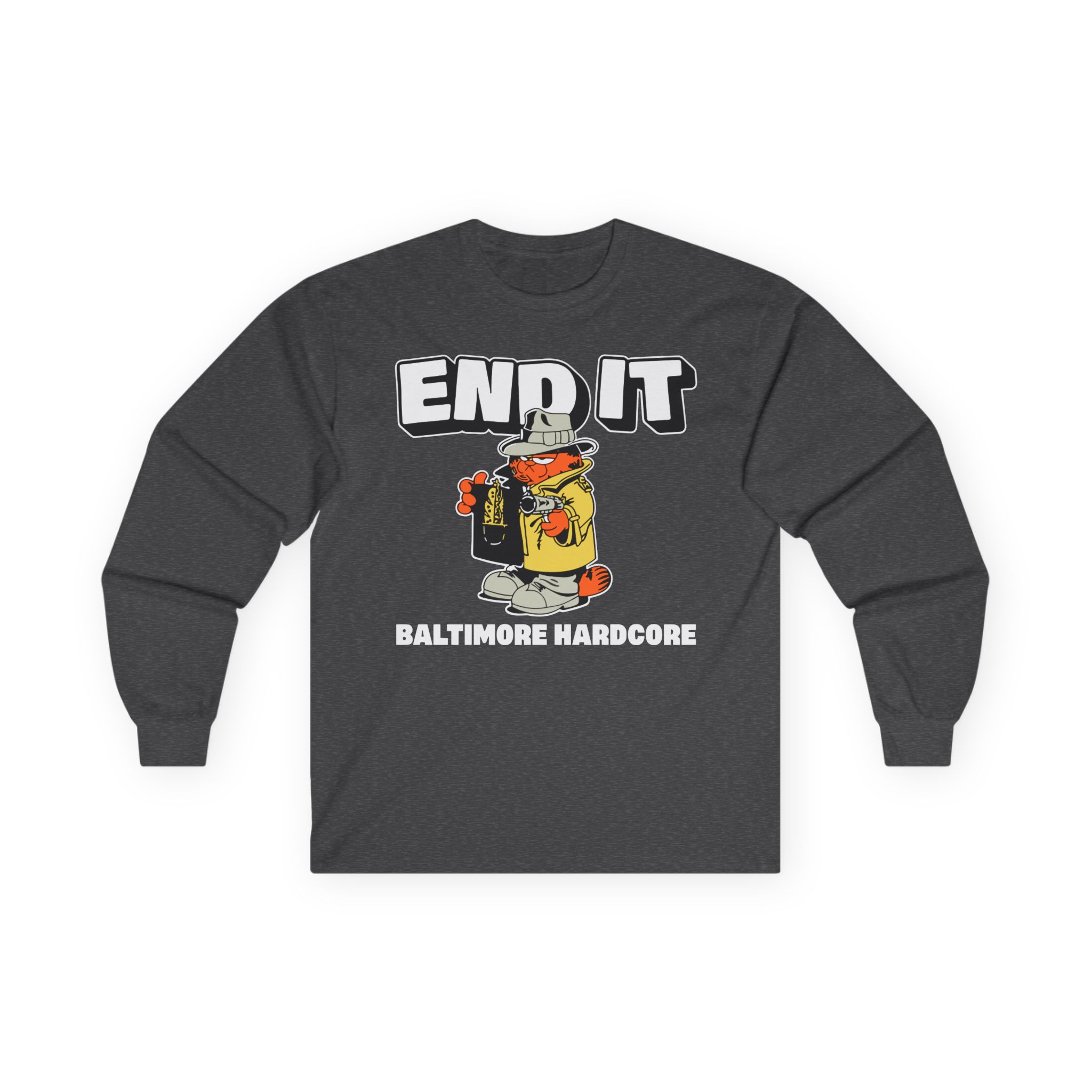 End It Baltimore Hardcore Unisex Ultra Cotton Long Sleeve Tee