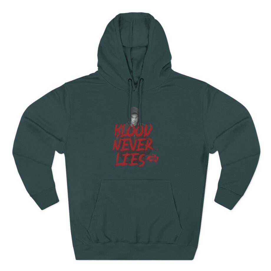 Dexter Blood Never Lies Three-Panel Fleece Hoodie