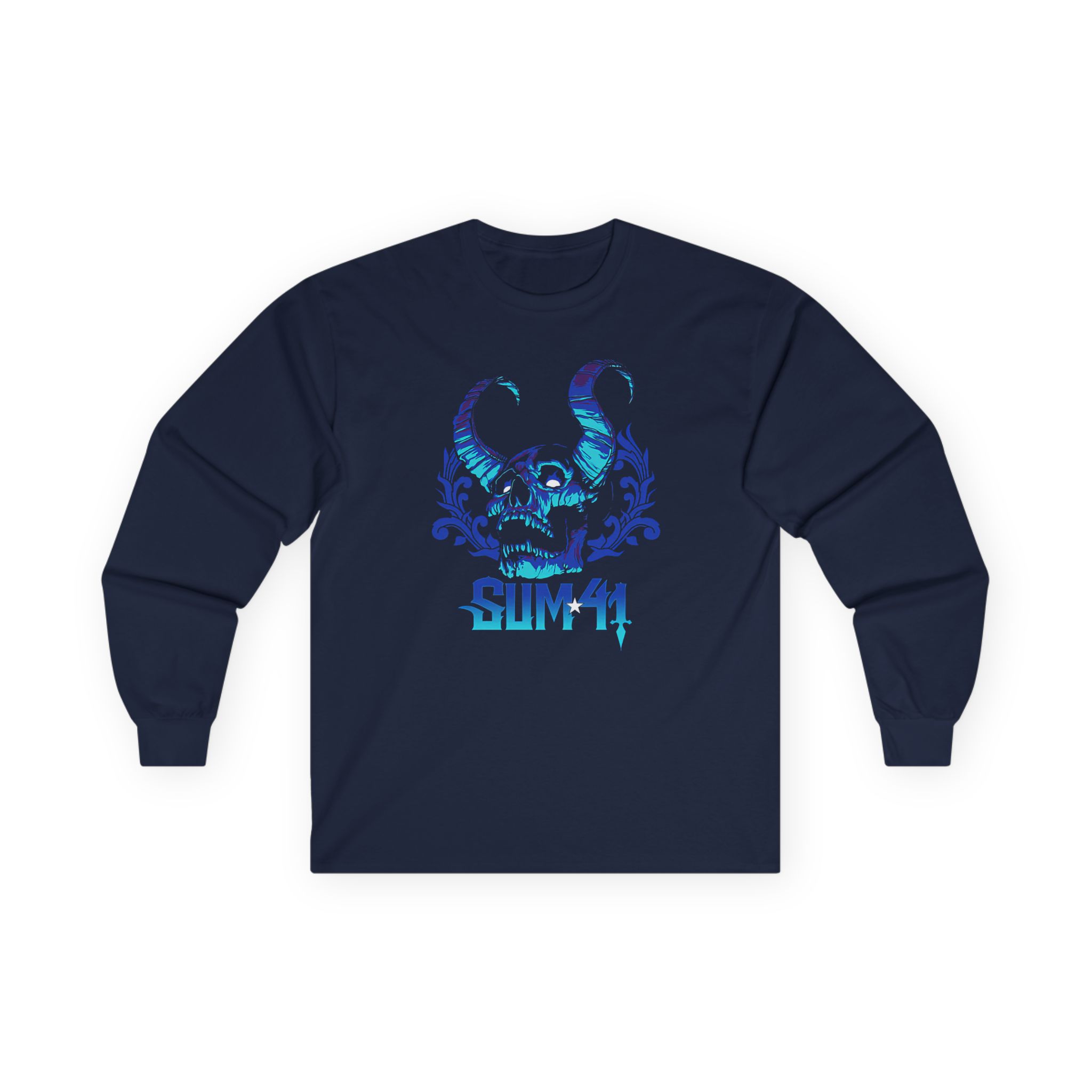 Sum 41 Blue Demon Itin Unisex Ultra Cotton Long Sleeve Tee