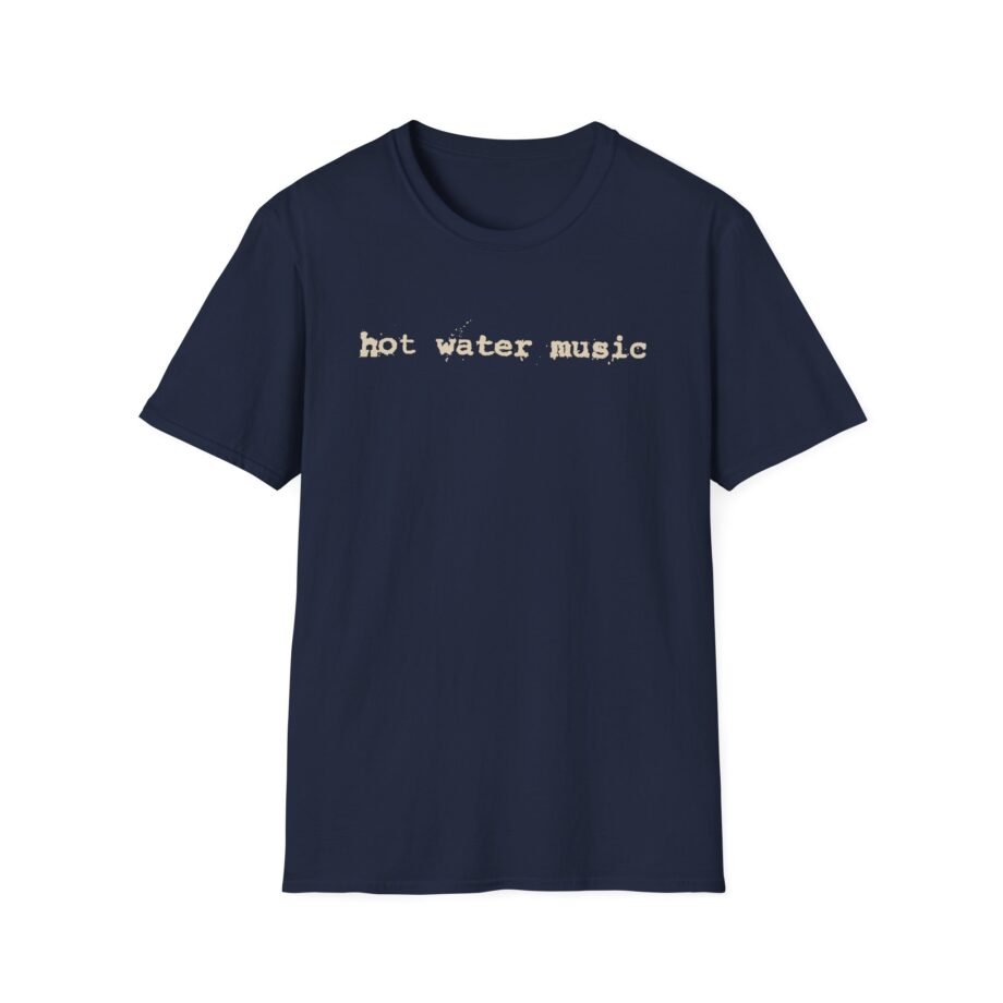 Hot Water Music Logo Unisex Softstyle T-Shirt