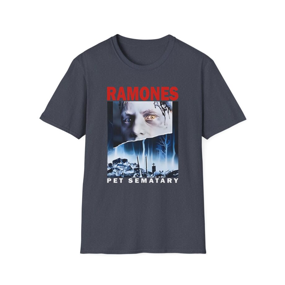 Ramones Pet Sematary T Shirt Unisex Softstyle T-Shirt