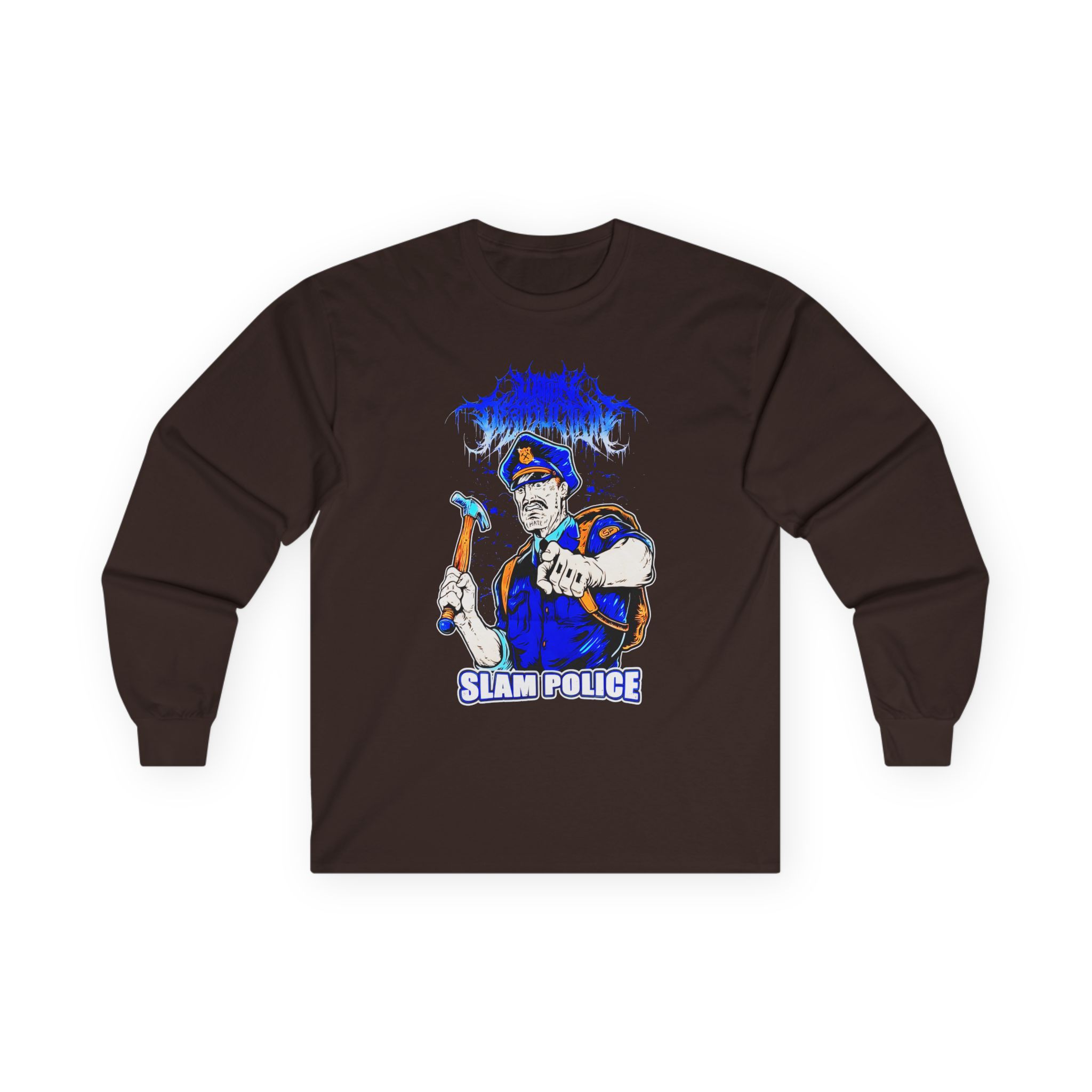Within Destruction Slam Police Unisex Ultra Cotton Long Sleeve Tee