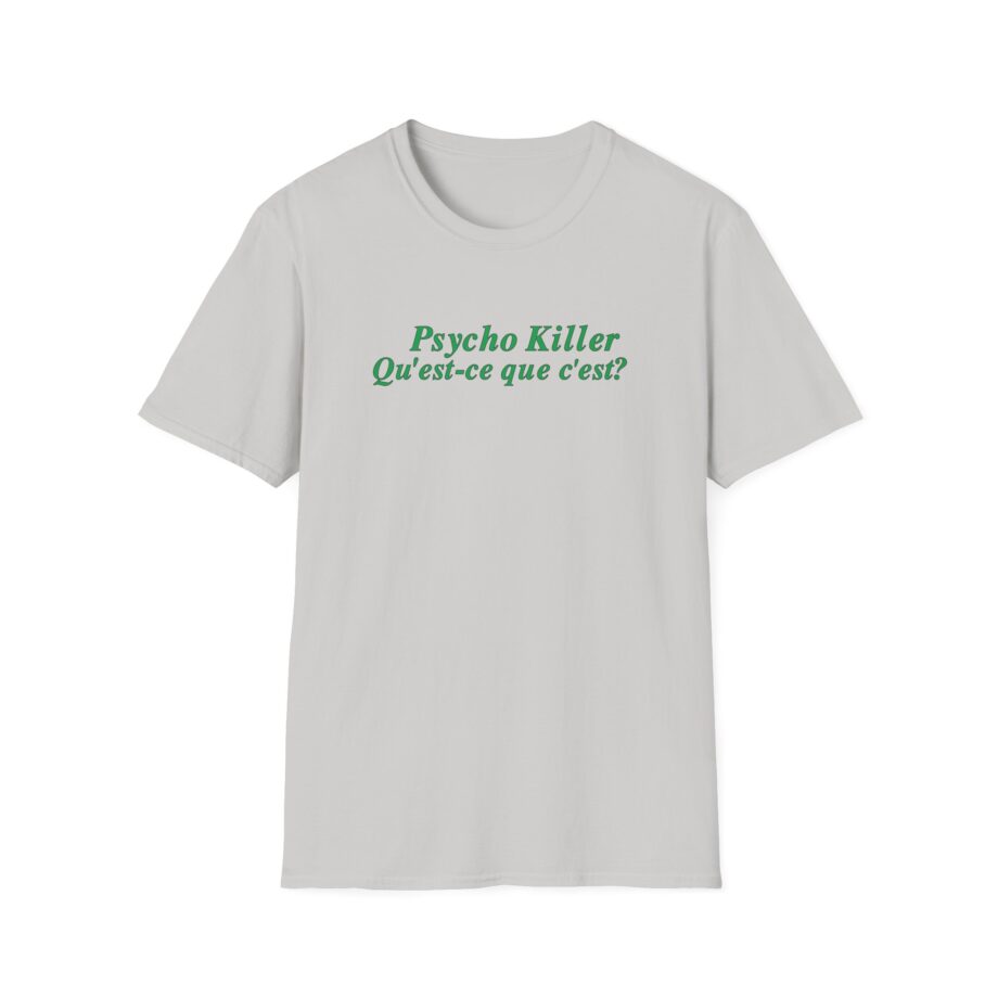 Miley Cyrus Talking Heads X Miley Psycho Killer Unisex Softstyle T-Shirt