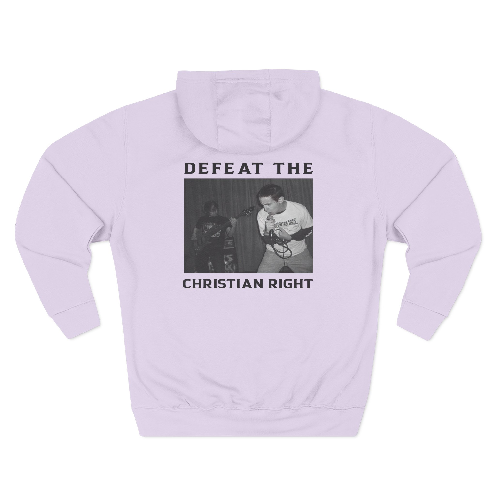 Weekend Nachos Christian Three-Panel Fleece Hoodie