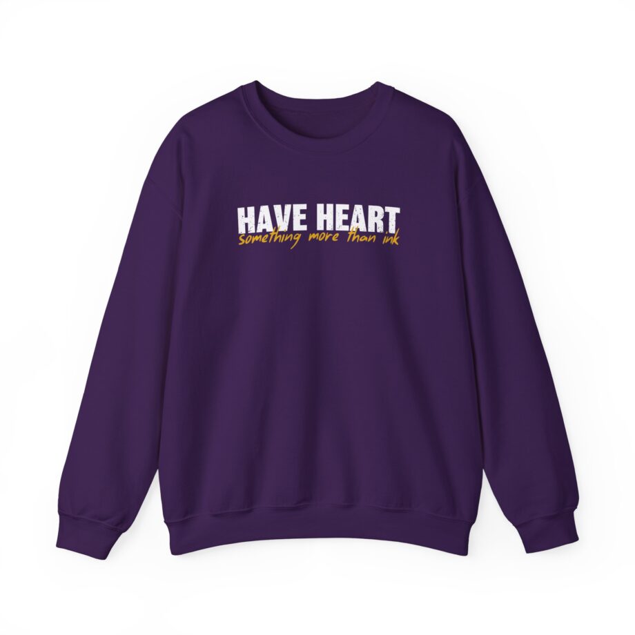 Have Heart Something More Than Ink Unisex Heavy Blend™ Crewneck Sweatshirt