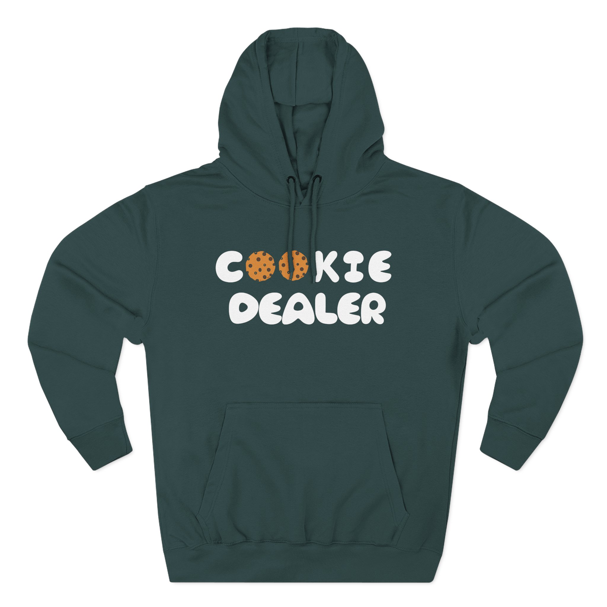 Cookieswirlc Three-Panel Fleece Hoodie