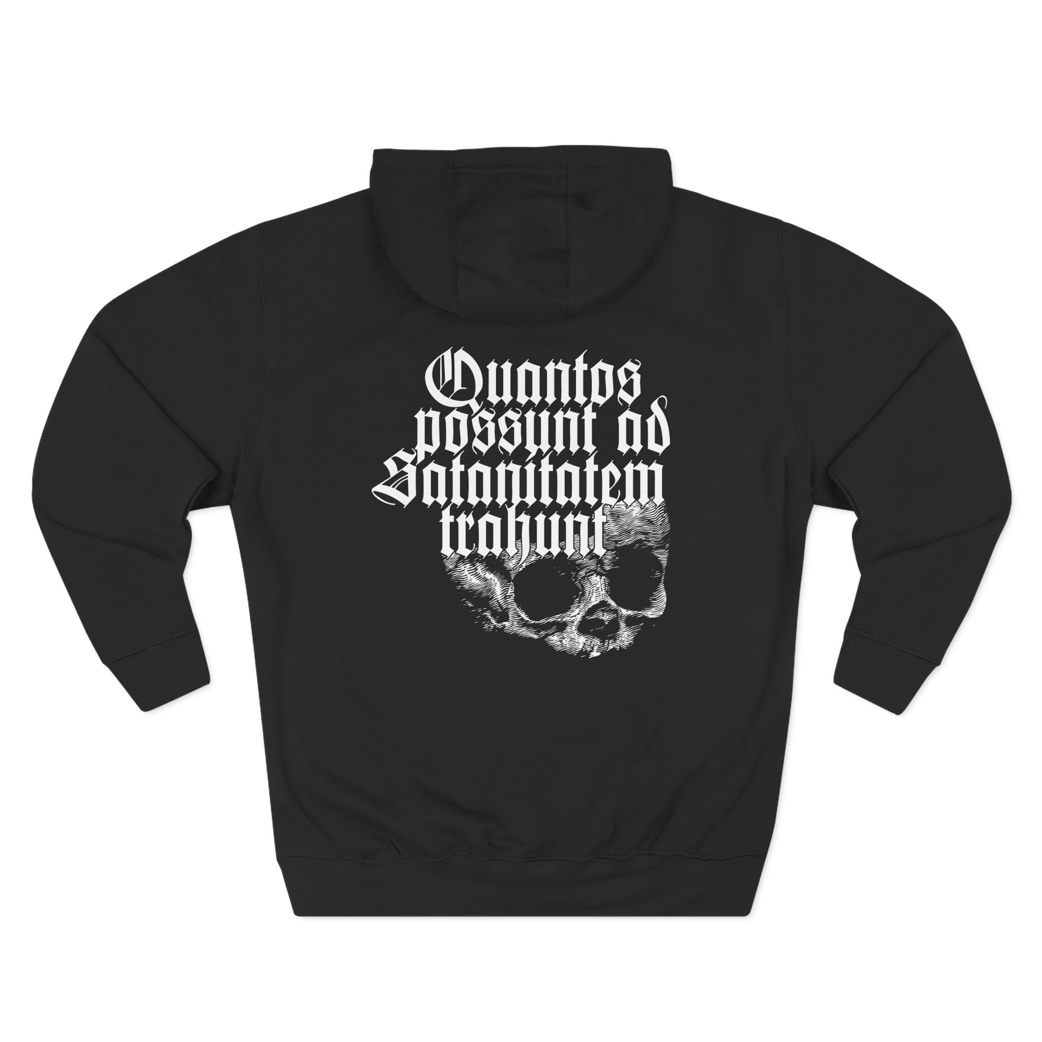 Gorgoroth Quantos Possunt Ad Satanitatem Trahunt Three-Panel Fleece Hoodie