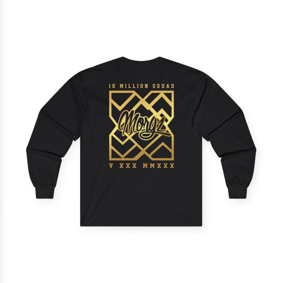 Morgz 10 Million Squad Unisex Ultra Cotton Long Sleeve Tee