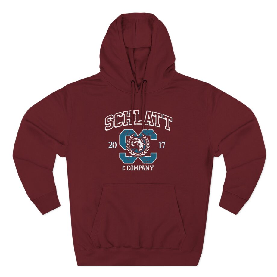 Jschlatt Schlatt & Co. Collegiate Three-Panel Fleece Hoodie